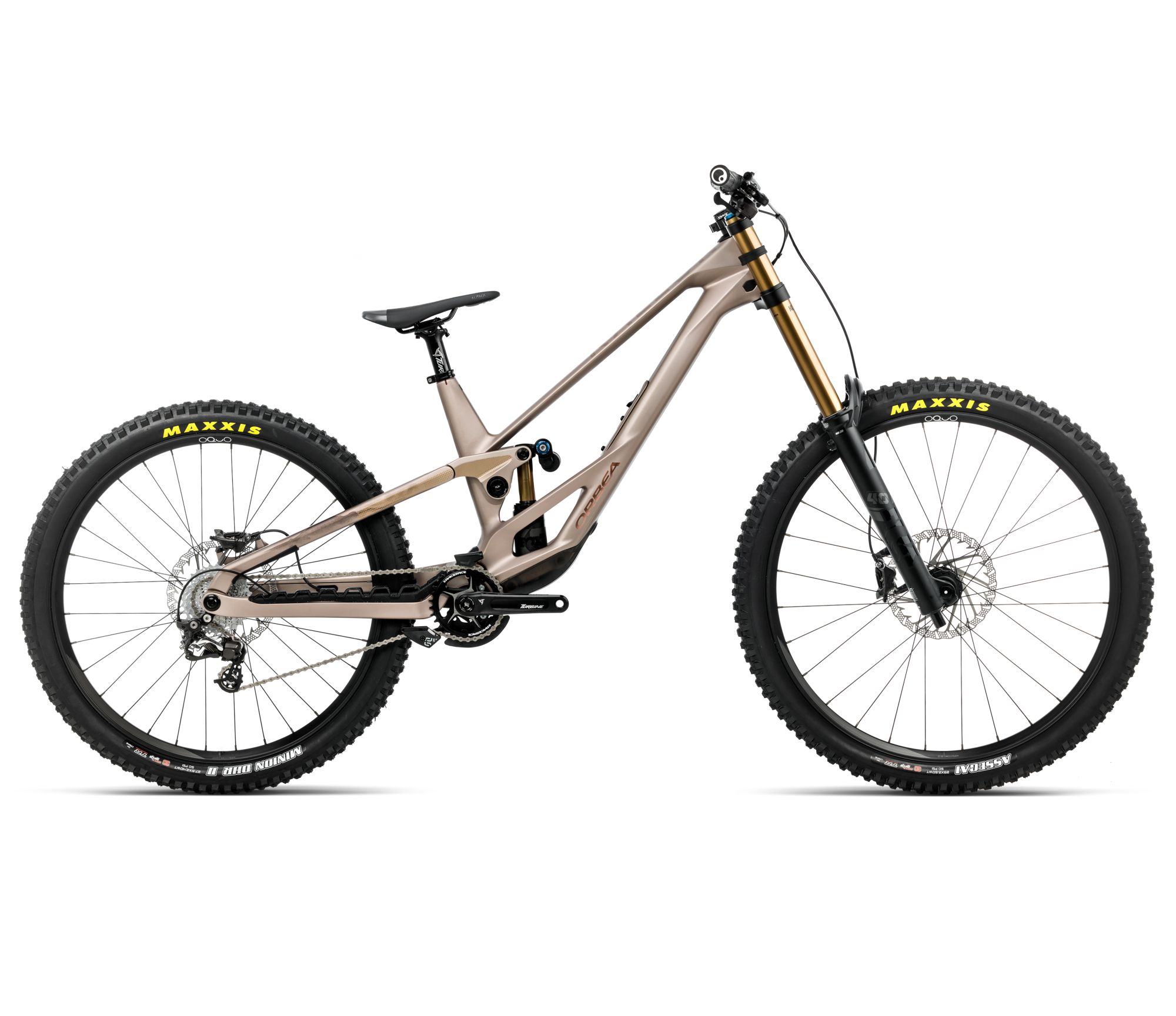 Orbea Orbea RALLON DH D-LTD (2026) - bicicletă MTB Enduro full suspension - Nickel (Matt)  |  Nickel Chrome (Gloss) - Chainstay 450mm