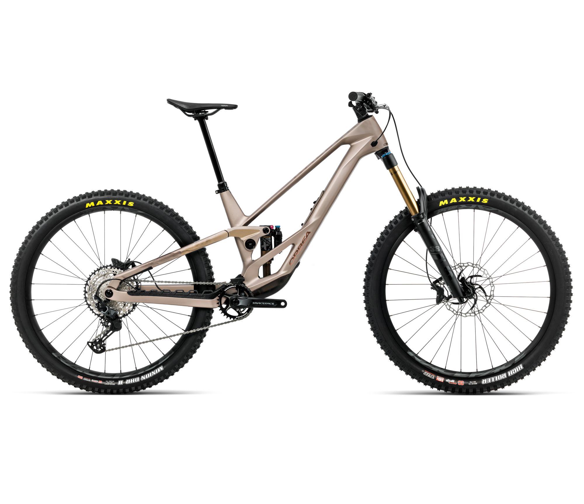 Orbea Orbea RALLON E10 (2026) - bicicletă MTB Enduro full suspension - Nickel (Matt)  |  Nickel Chrome (Gloss) - Lungime chainstay 442 mm
