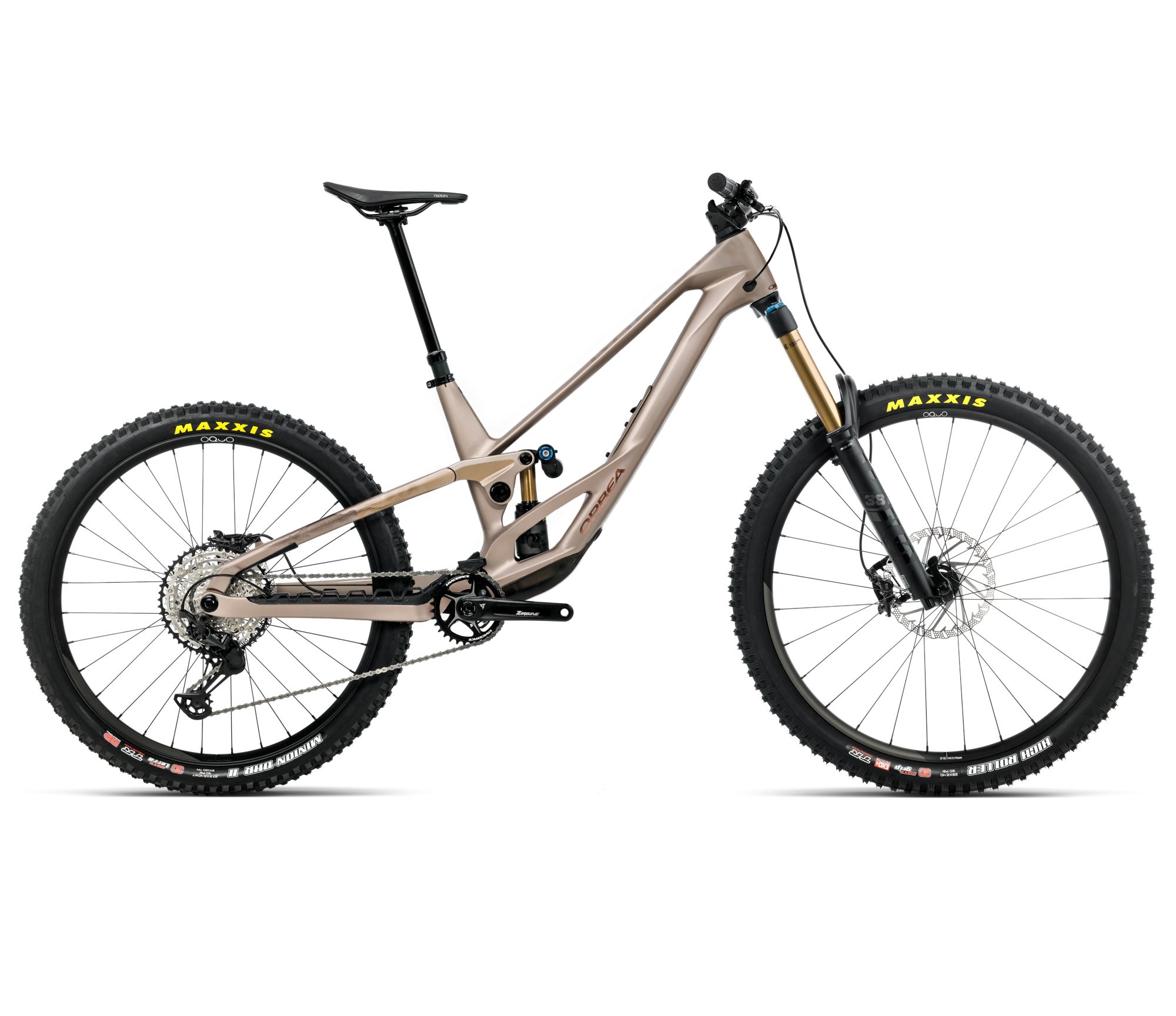 Orbea Orbea RALLON 450 E-TEAM (2026) - bicicletă MTB Enduro full suspension - Nickel (Matt)  |  Nickel Chrome (Gloss) - Lungime chainstay 450 mm