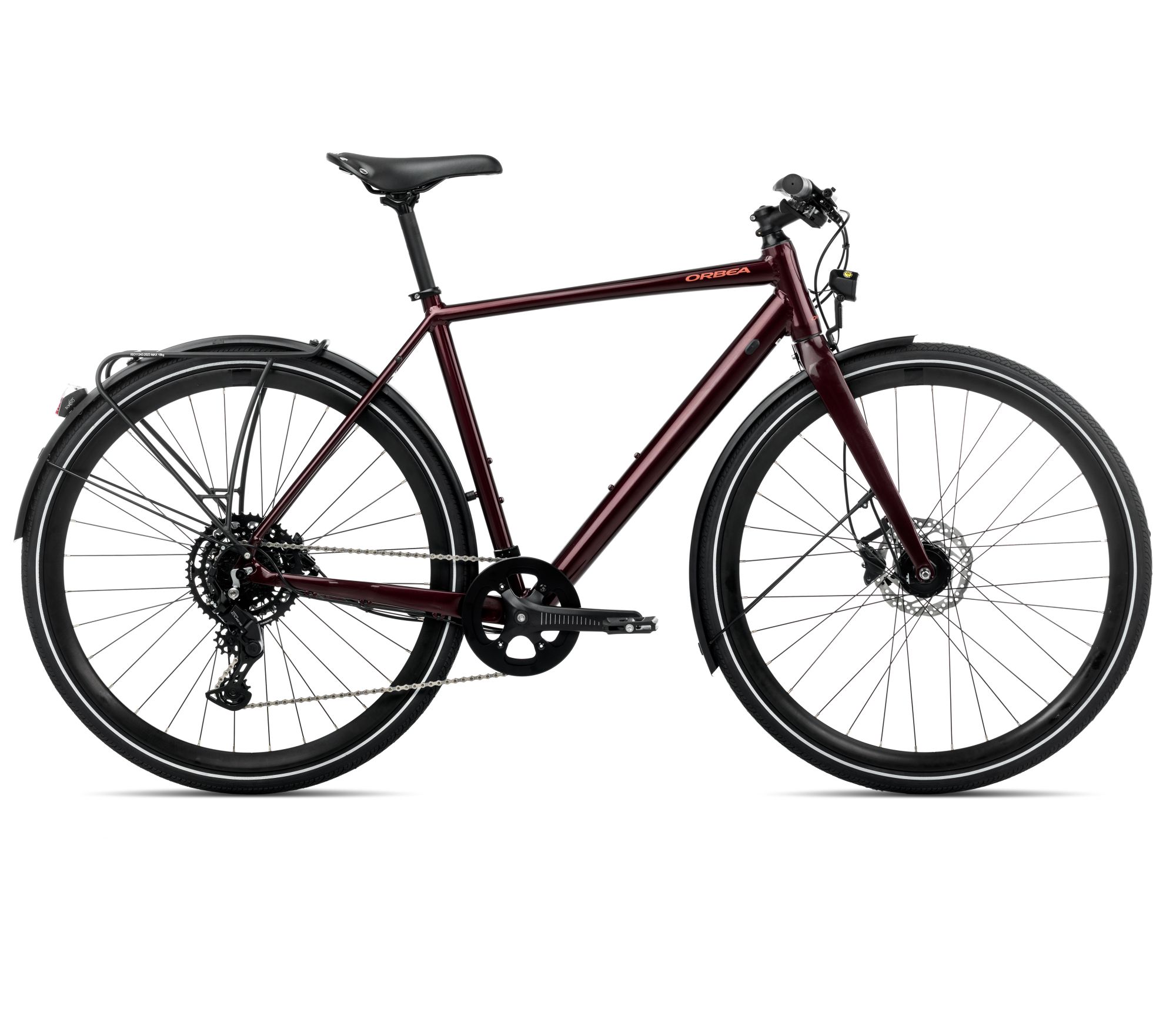 Orbea Orbea VECTOR 25 EQ (2026) - bicicletă urbană - Metallic Burgundy Red (Gloss)