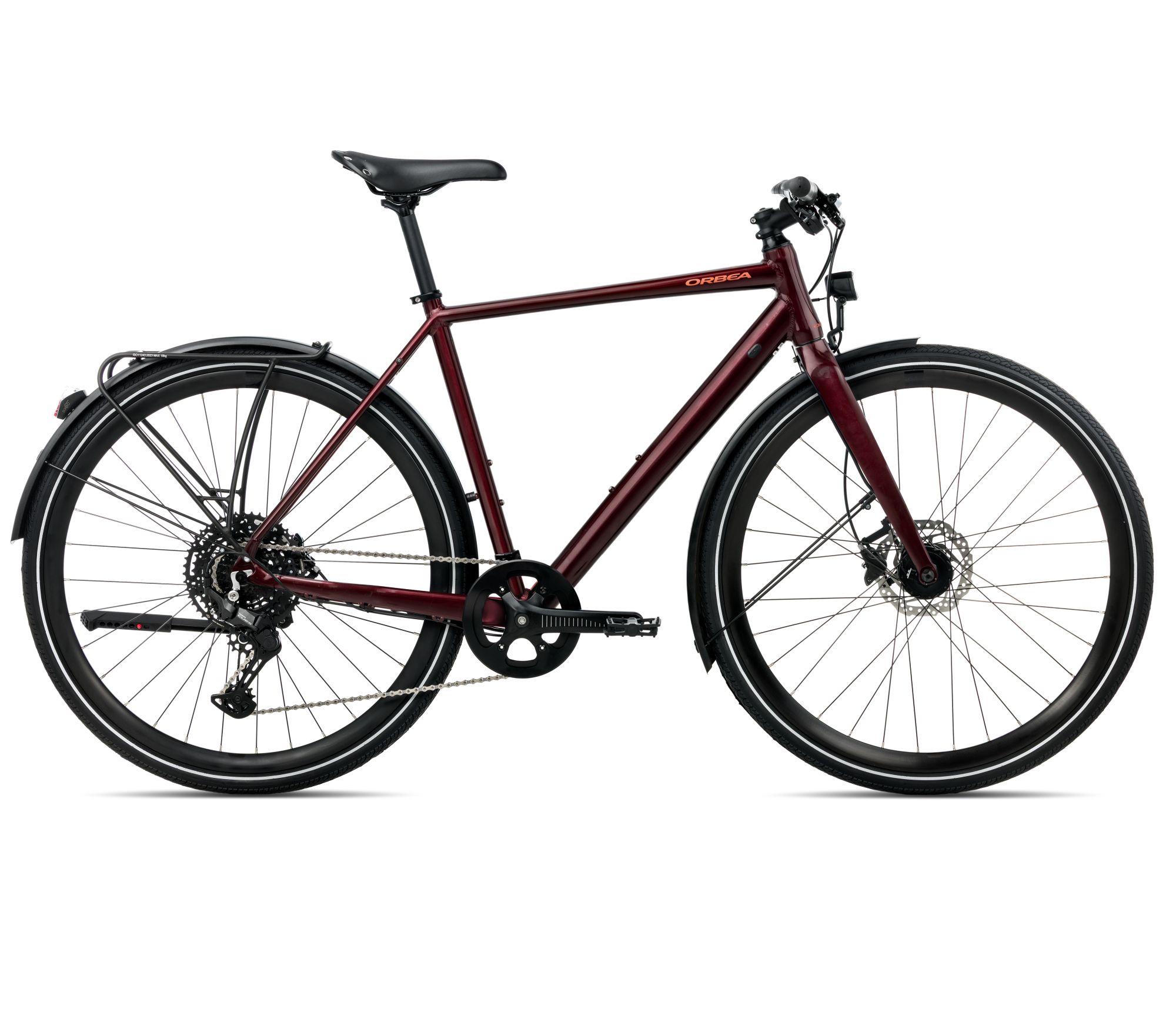 Orbea Orbea VECTOR 15 EQ (2026) - bicicletă urbană - Metallic Burgundy Red (Gloss)