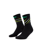 Sosete compresie medii alergare CEP Core Run Edition Claws - negru/verde