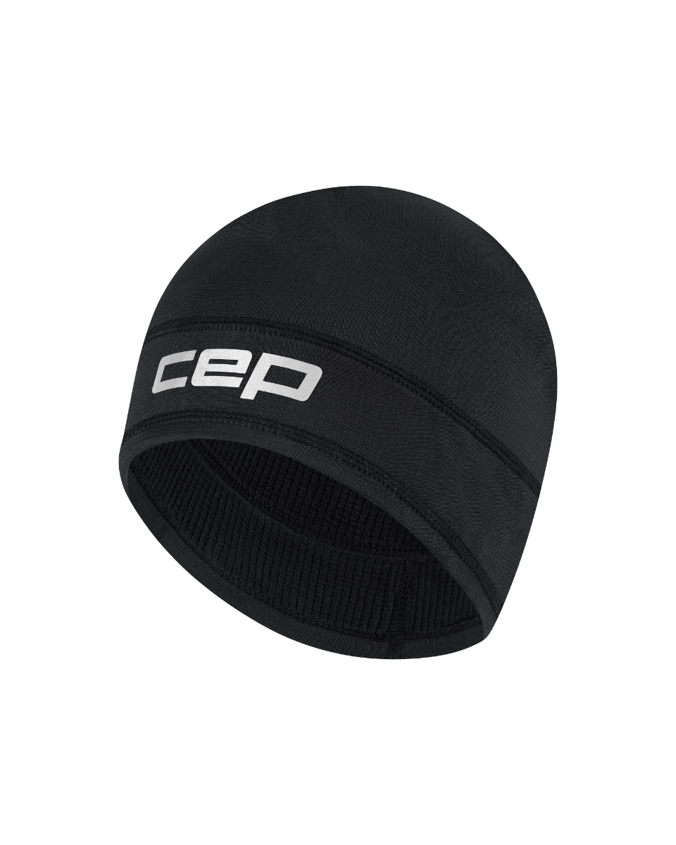Sporting Goods Căciulă alergare termală CEP Core Run Thermal Beanie | protecție vânt - black