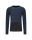 Bluză tehnică CEP Ski Merino Base Layer mânecă lungă | lână merino - black