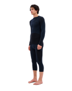 Bluză tehnică CEP Ski Merino Base Layer mânecă lungă | lână merino - black