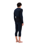 Bluză tehnică CEP Ski Merino Base Layer mânecă lungă | lână merino - black