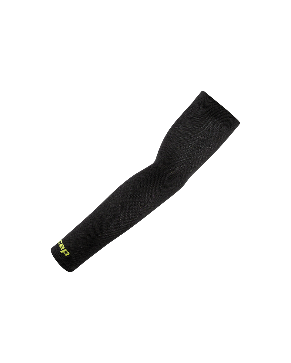 Bicycle Activewear Manșoane compresie brațe CEP Core Run Ultralight | performanță - negre
