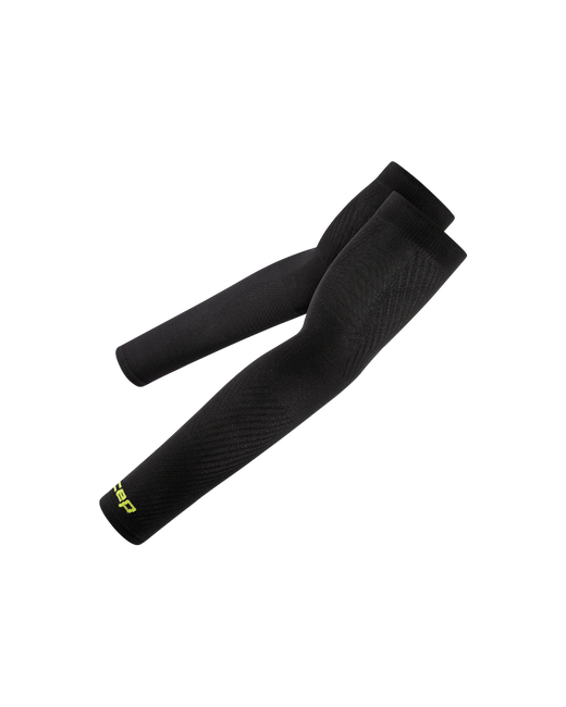 Manșoane compresie brațe CEP Core Run Ultralight | performanță - negre