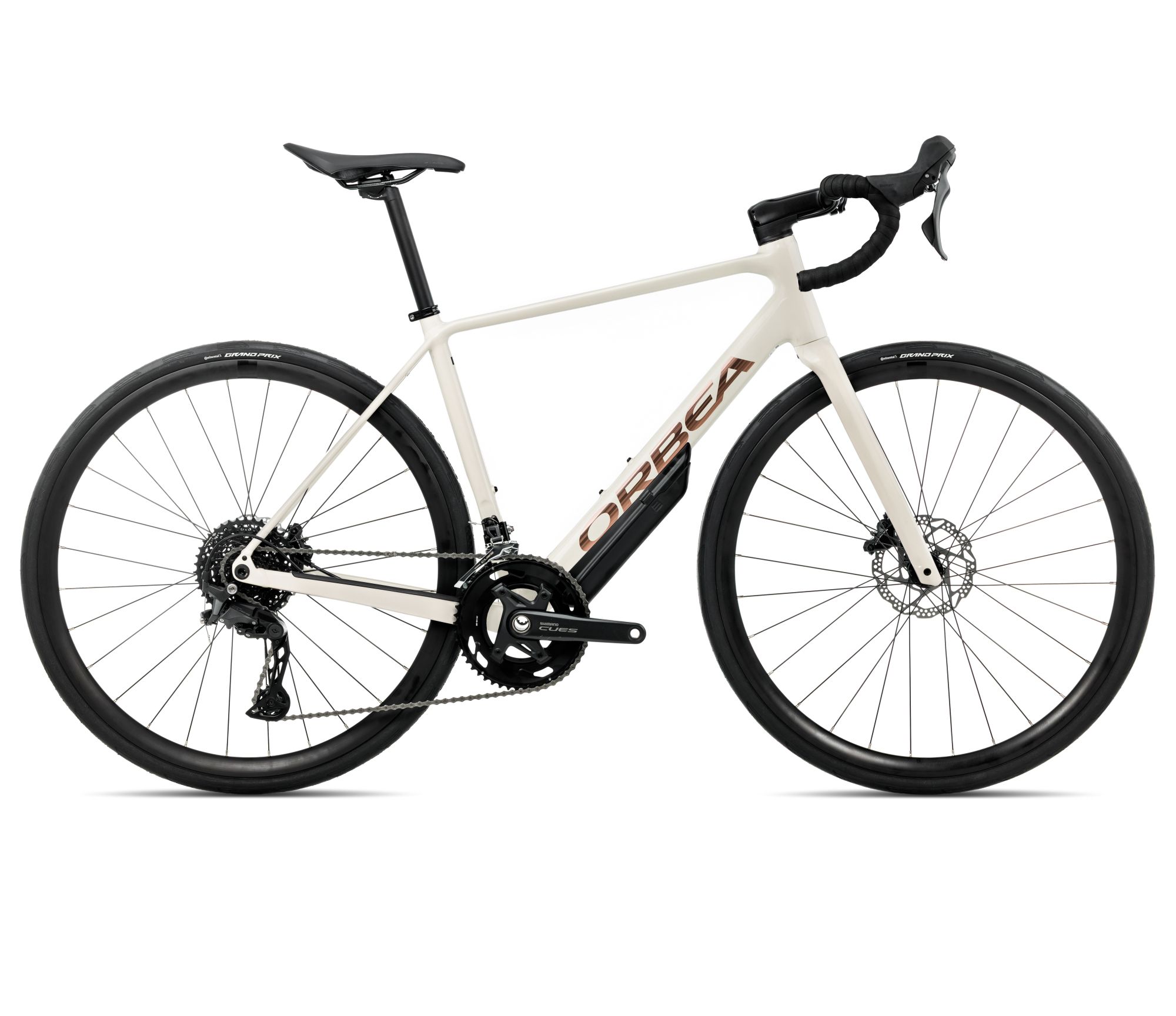 Orbea Orbea AVANT H40 (2026) - bicicletă șosea anduranță - Ivory White  |  Bronze (Gloss)