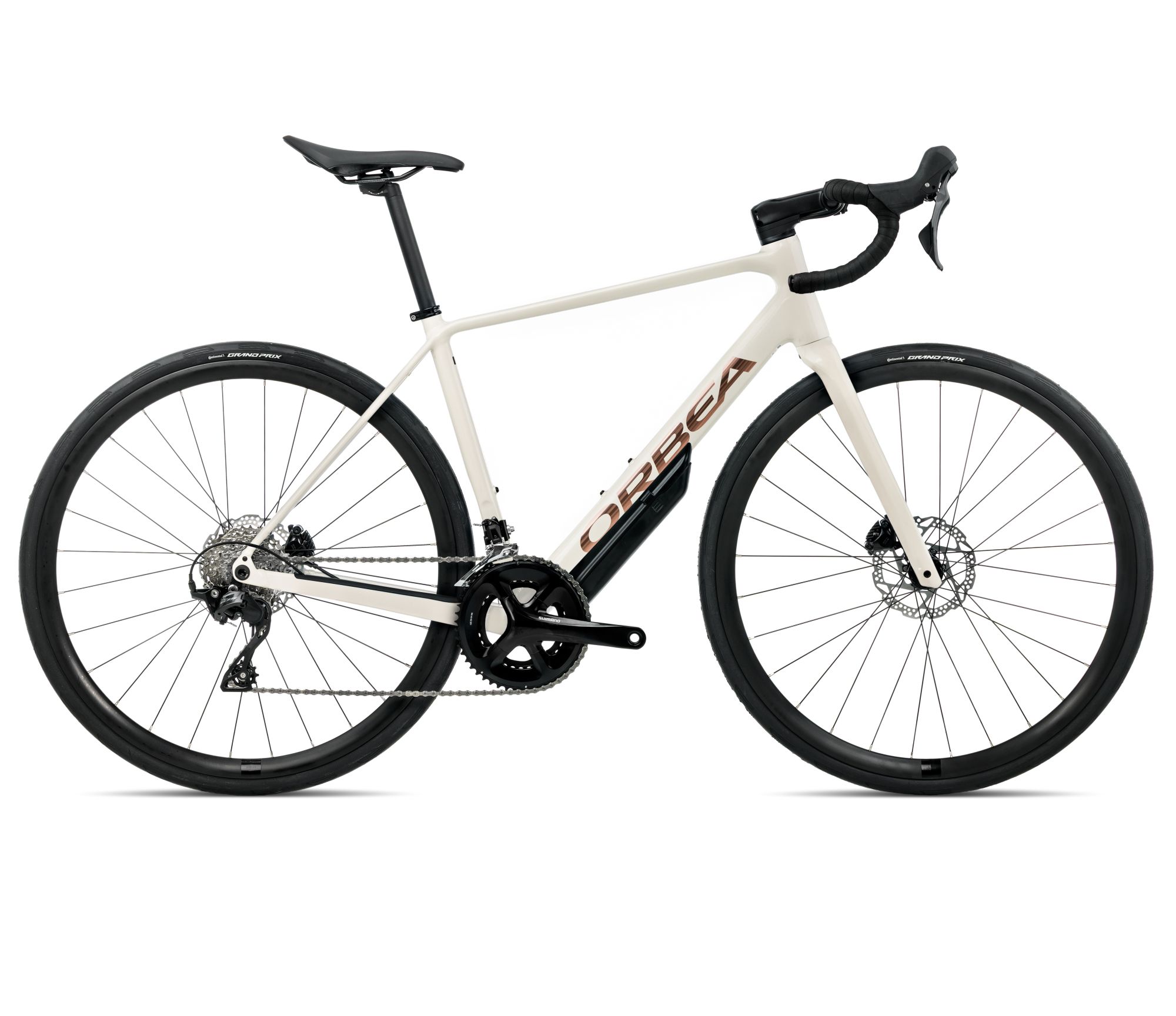 Orbea Orbea AVANT H30 (2026) - bicicletă șosea anduranță - Ivory White  |  Bronze (Gloss)