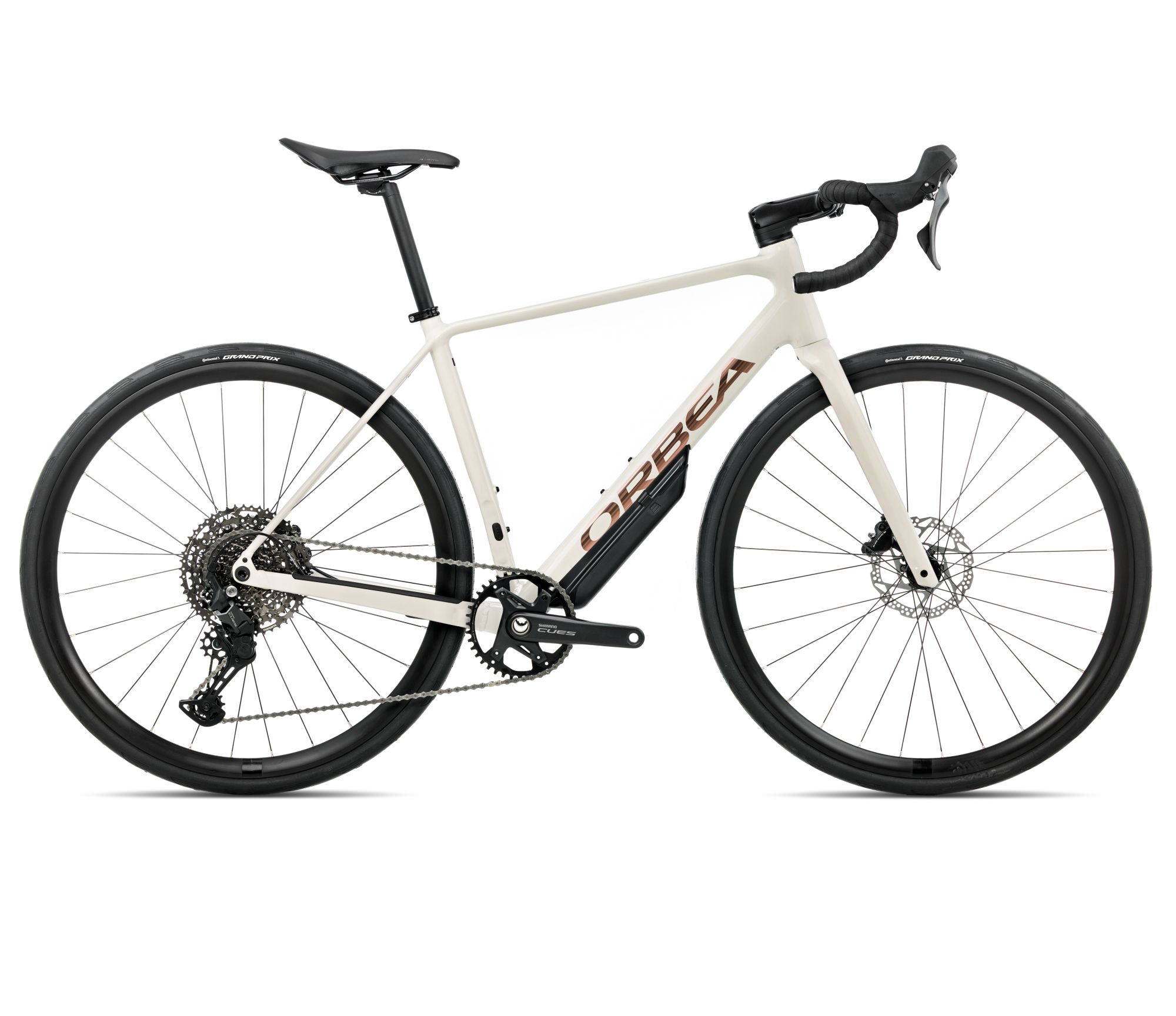 Orbea Orbea AVANT H45 1x (2026) - bicicletă șosea anduranță - Ivory White  |  Bronze (Gloss)