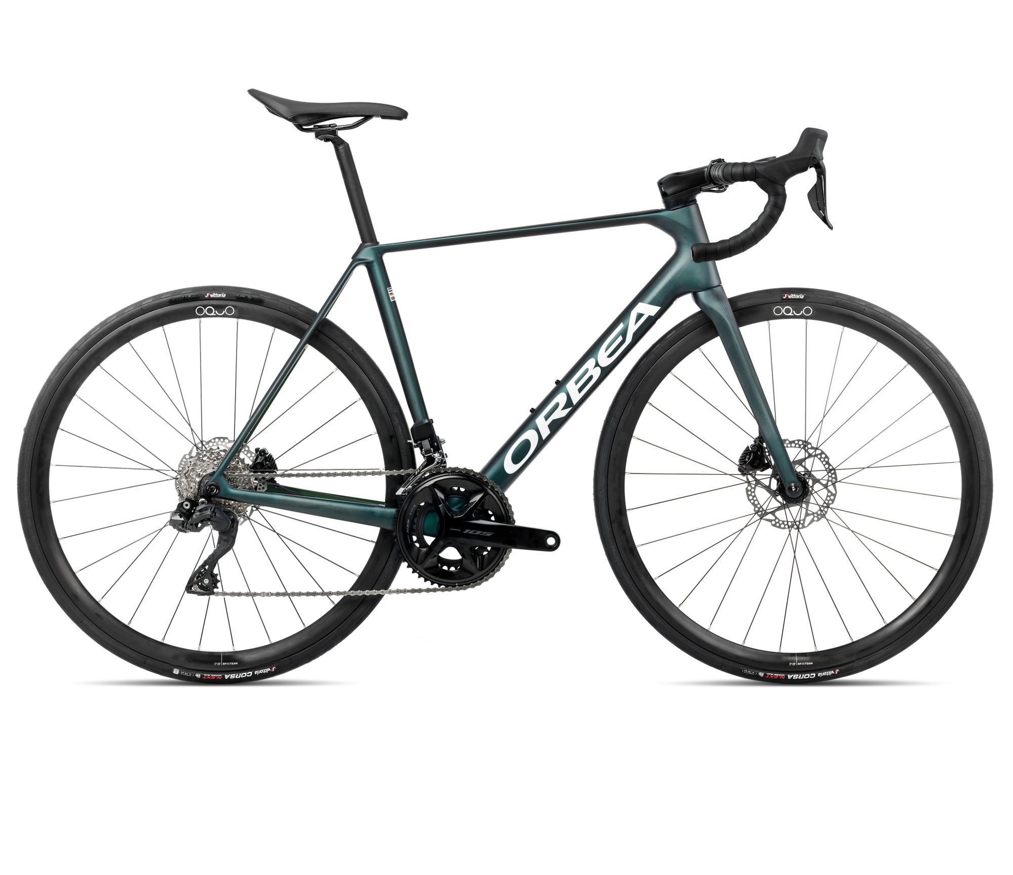 Orbea Orbea ORCA M35i (2026) - bicicletă șosea race - Escape Green  |  Carbon View Matt