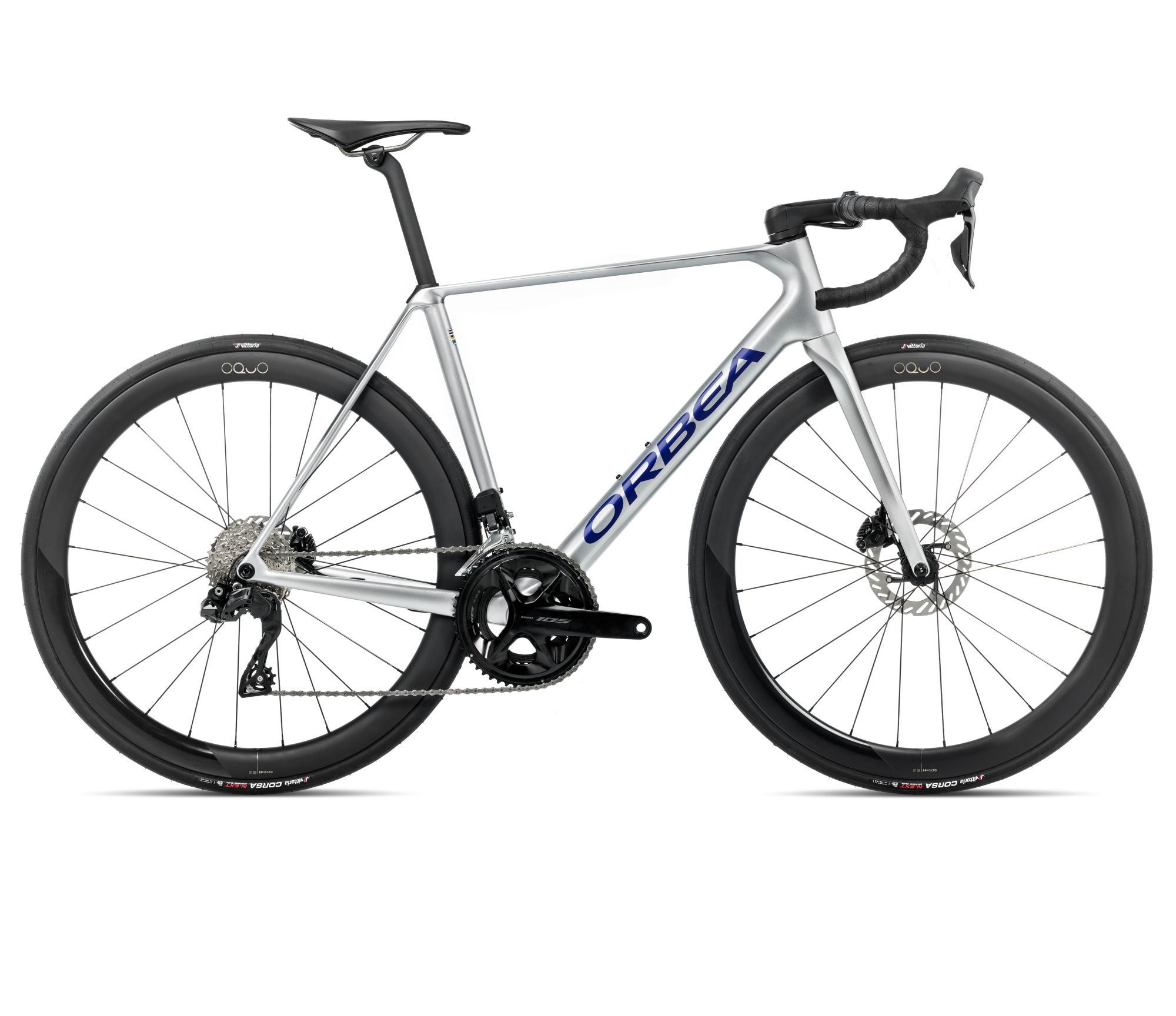 Orbea Orbea ORCA M30iLTD PWR (2026) - bicicletă șosea race - Spark Silver  |  Titain Grey (Gloss)