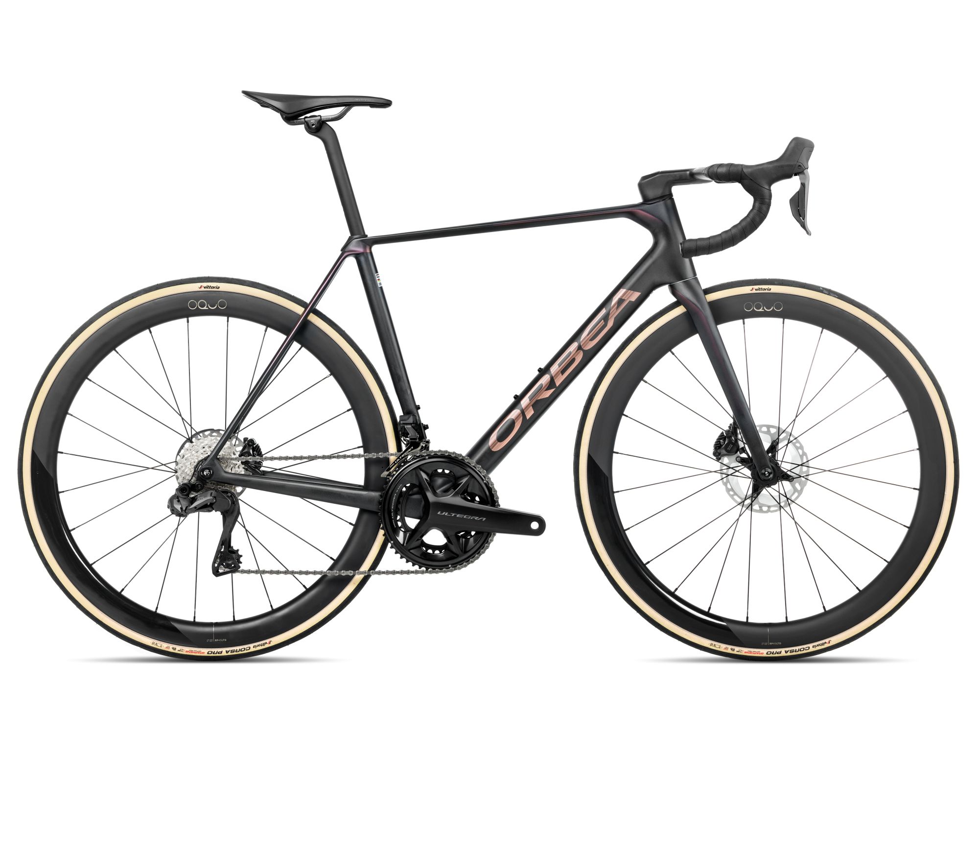 Orbea Orbea ORCA M20iLTD PWR (2026) - bicicletă șosea race - Diamond Carbon View  |  Sunset Carbon View (Matt)