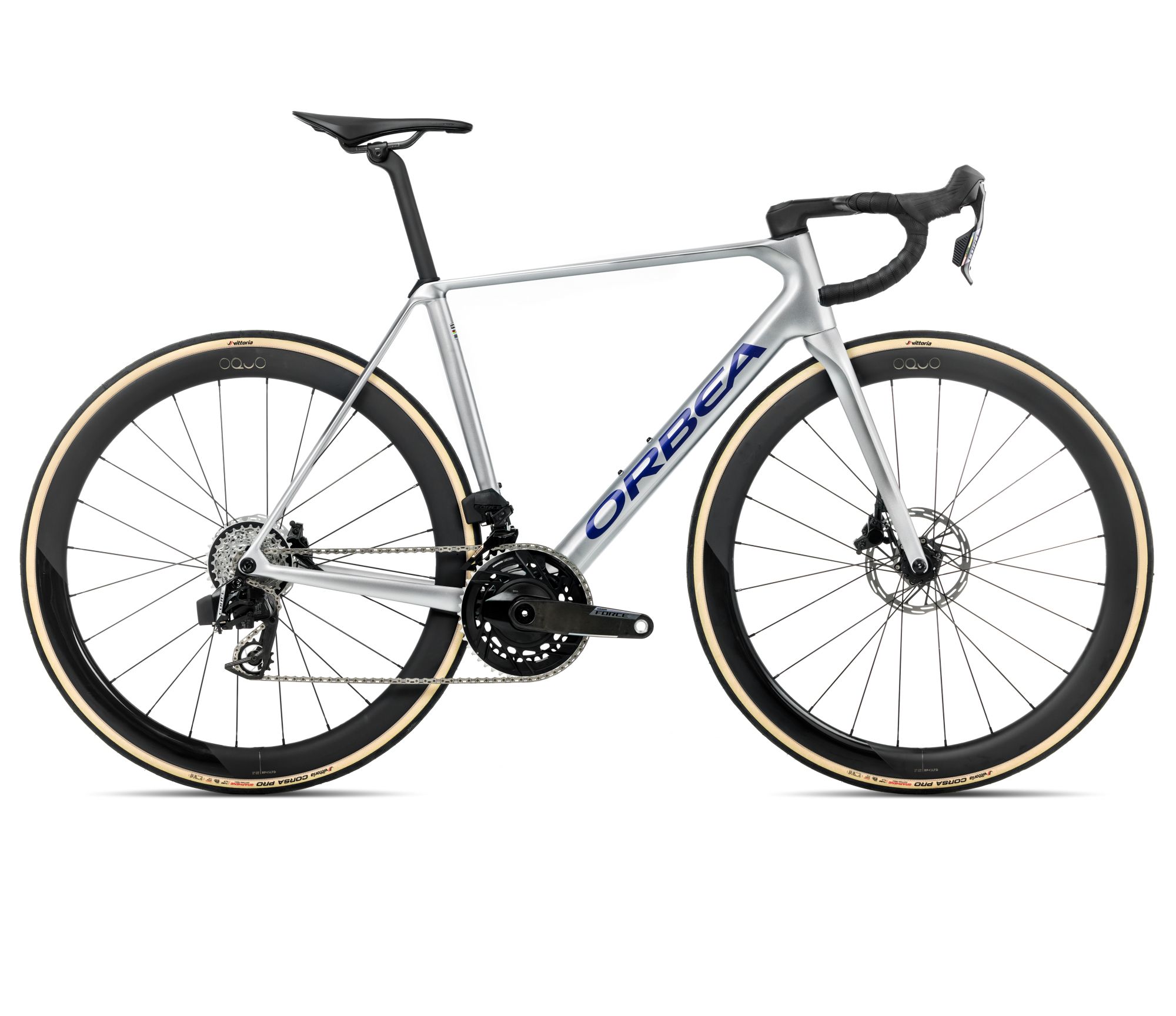 Orbea Orbea ORCA M21eLTD PWR (2026) - bicicletă șosea race - Spark Silver  |  Titain Grey (Gloss)
