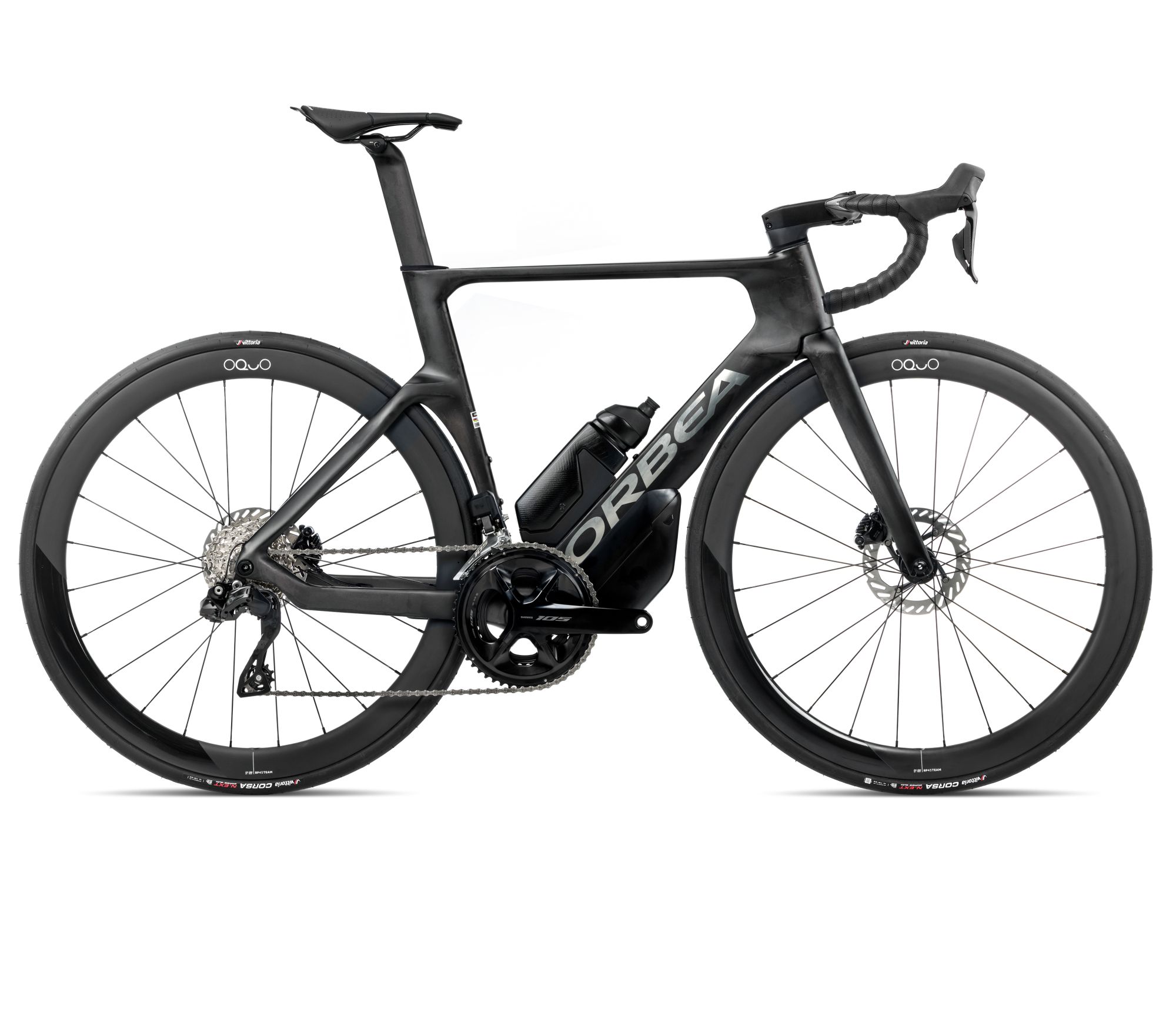 Orbea Orbea ORCA AERO M35iLTD PWR (2026) - bicicletă șosea race aero - Carbon Raw  |  Titanium (Matt)