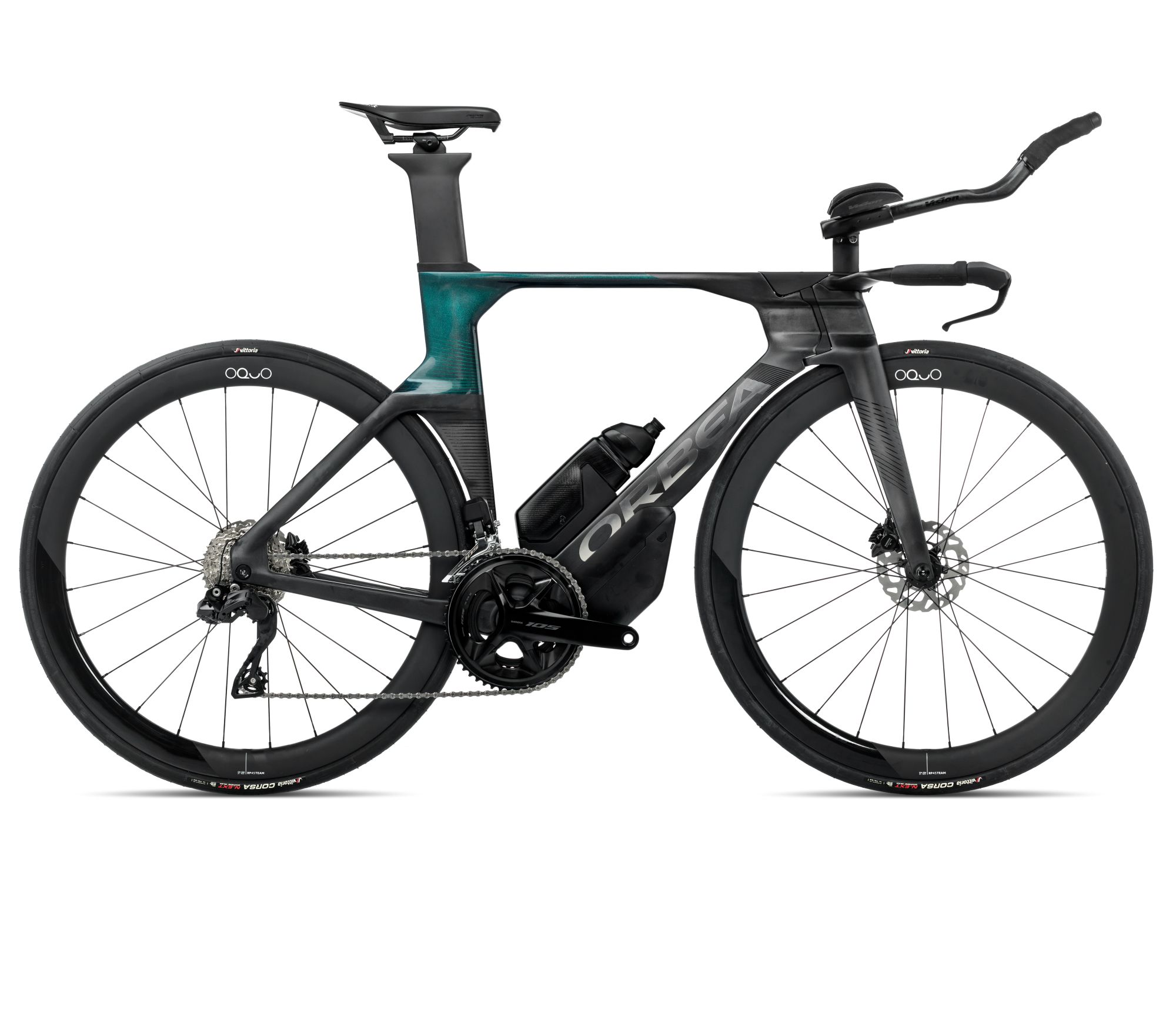 Orbea Orbea ORDU M30iLTD (2026) - bicicletă șosea triatlon - Diamond Carbon View (Matt)  |  Evasion Green (Gloss)