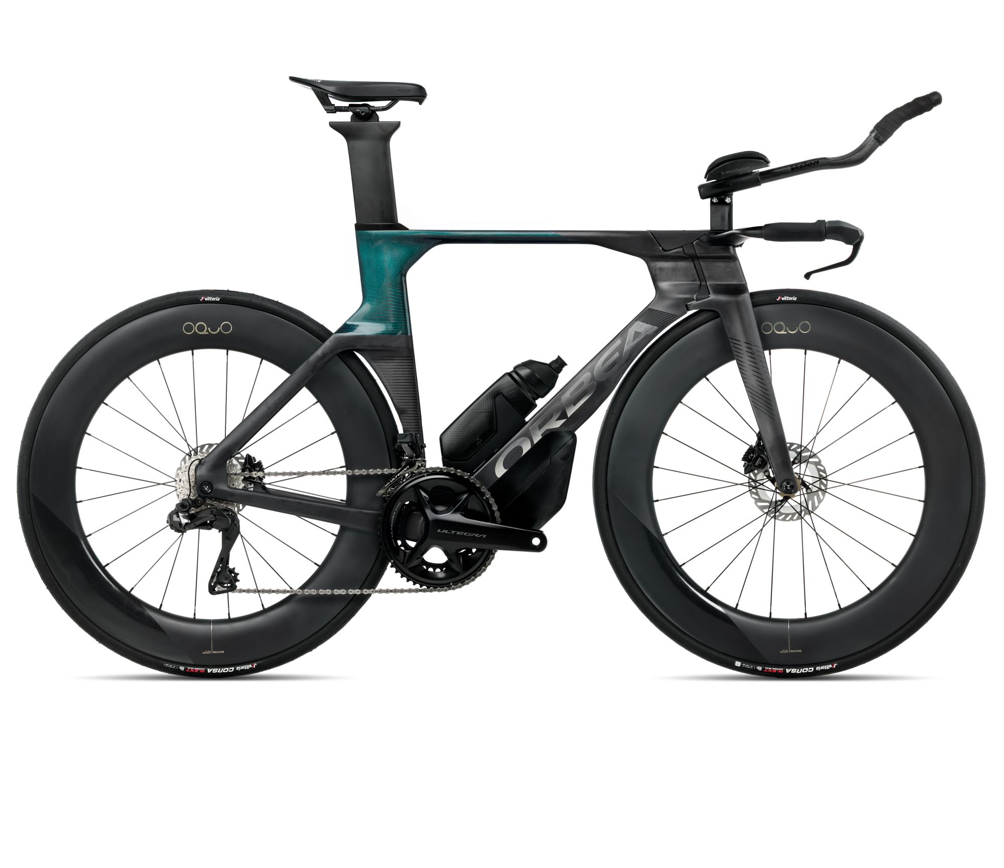 Orbea Orbea ORDU M20iLTD (2026) - bicicletă șosea triatlon - Diamond Carbon View (Matt)  |  Evasion Green (Gloss)