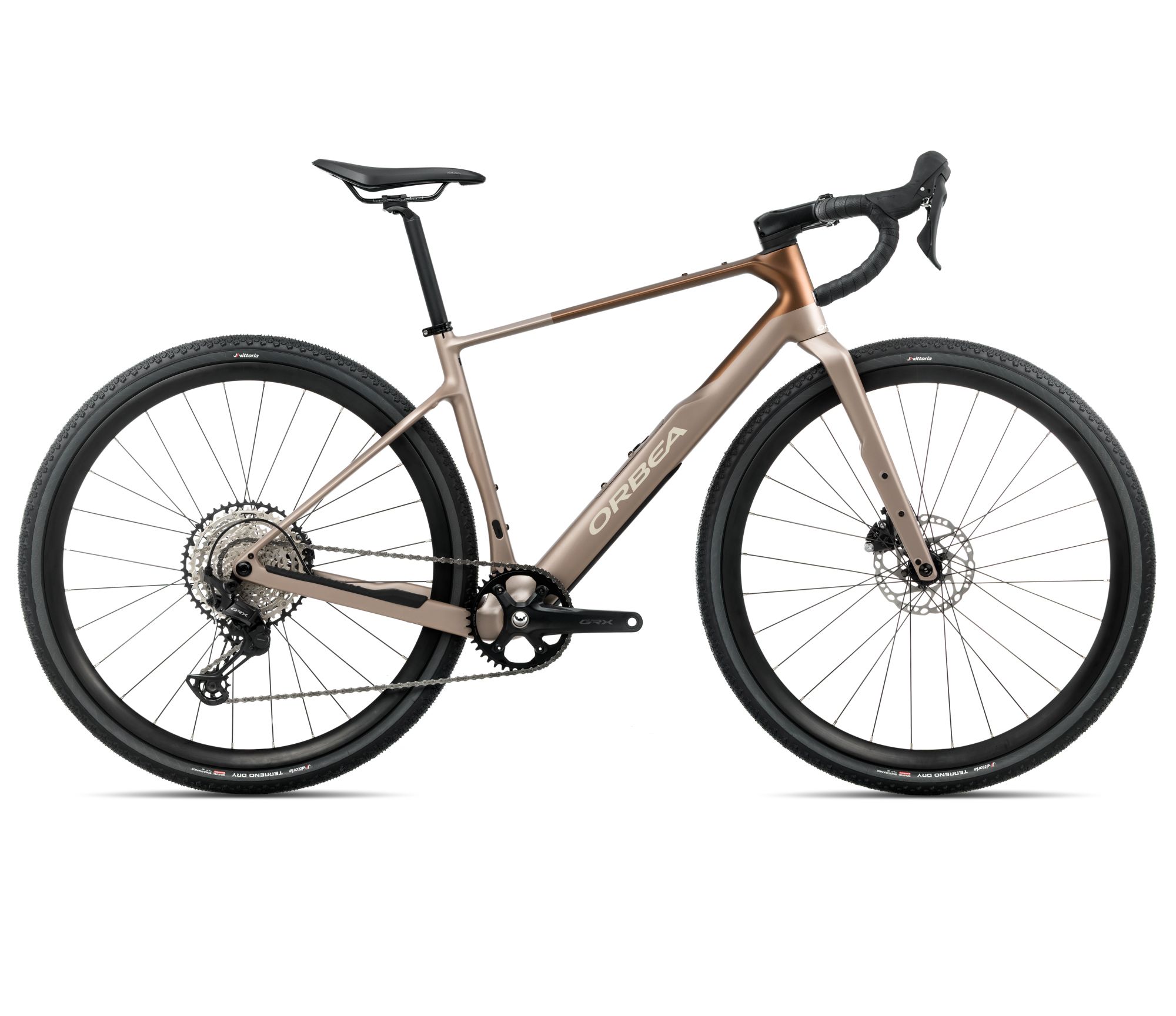 Orbea Orbea TERRA M30TEAM 1X (2026) - bicicletă gravel - Nickel  |  Met Cinnamon (Matt)