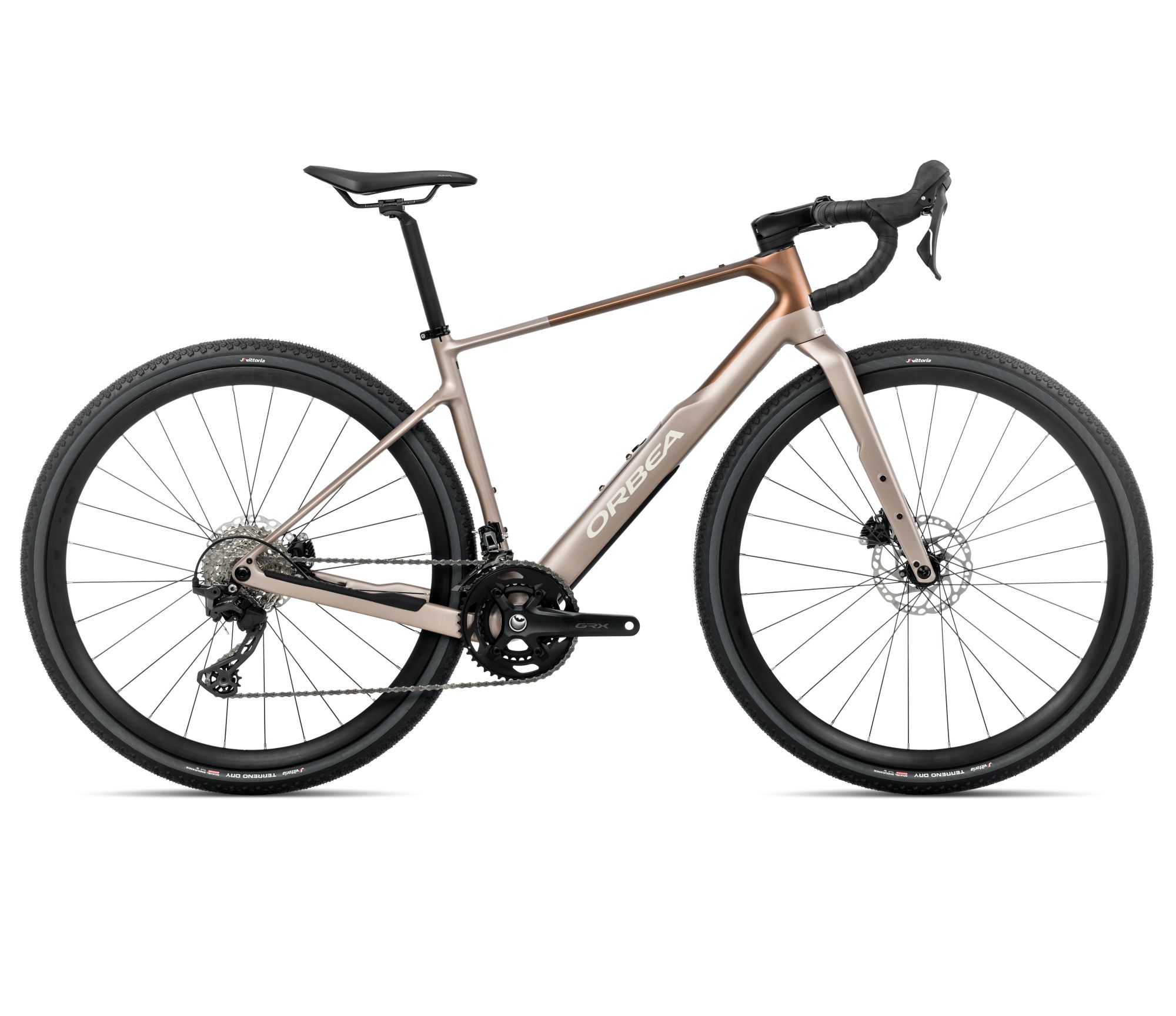 Orbea Orbea TERRA M30TEAM (2026) - bicicletă gravel - Nickel  |  Met Cinnamon (Matt)