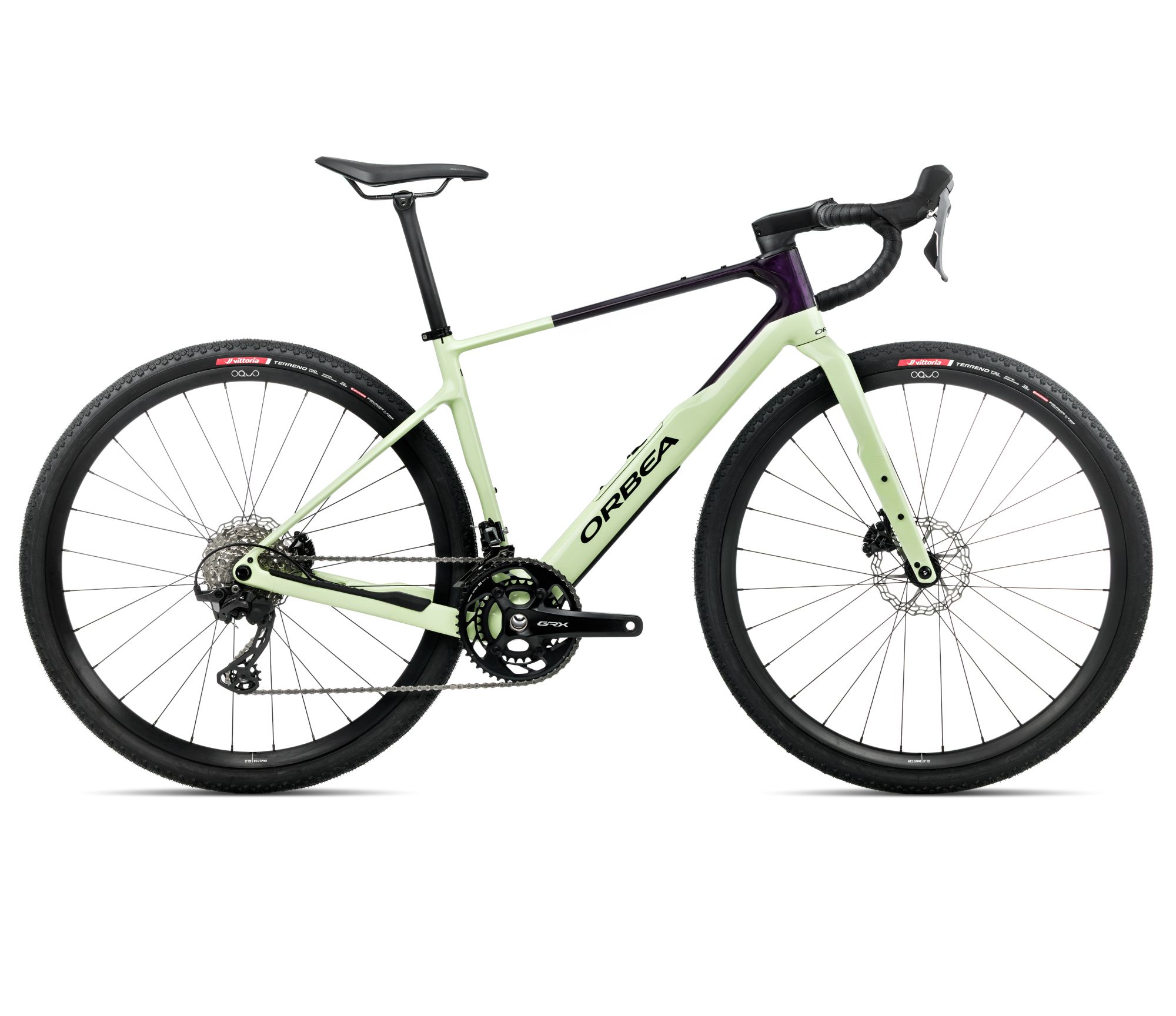 Orbea Orbea TERRA M20TEAM (2026) - bicicletă gravel - Acid Gum  |  Fantasy Purple Carbon View (Gloss)