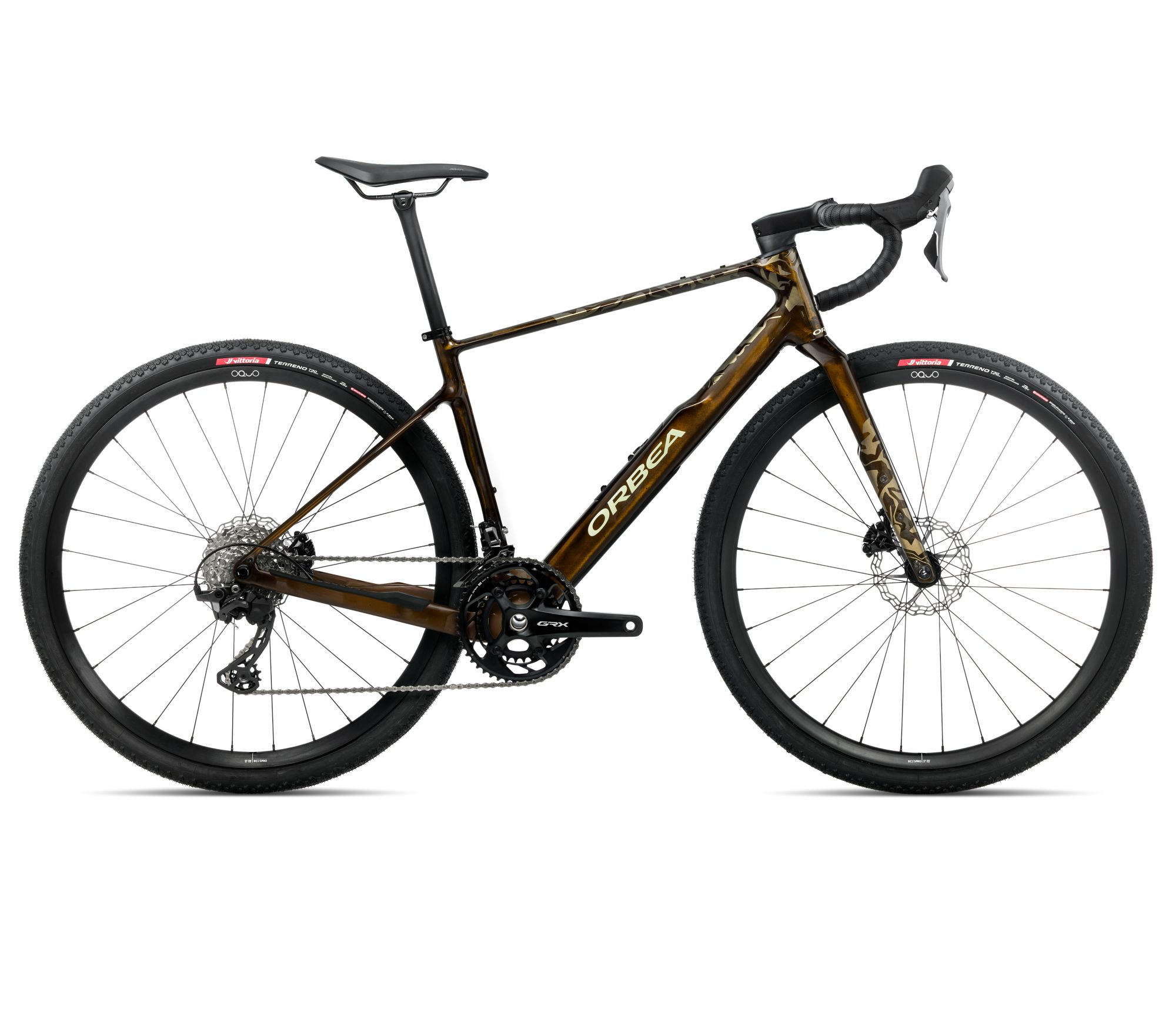 Orbea Orbea TERRA M20TEAM (2026) - bicicletă gravel - Caramel Carbon View (Gloss)