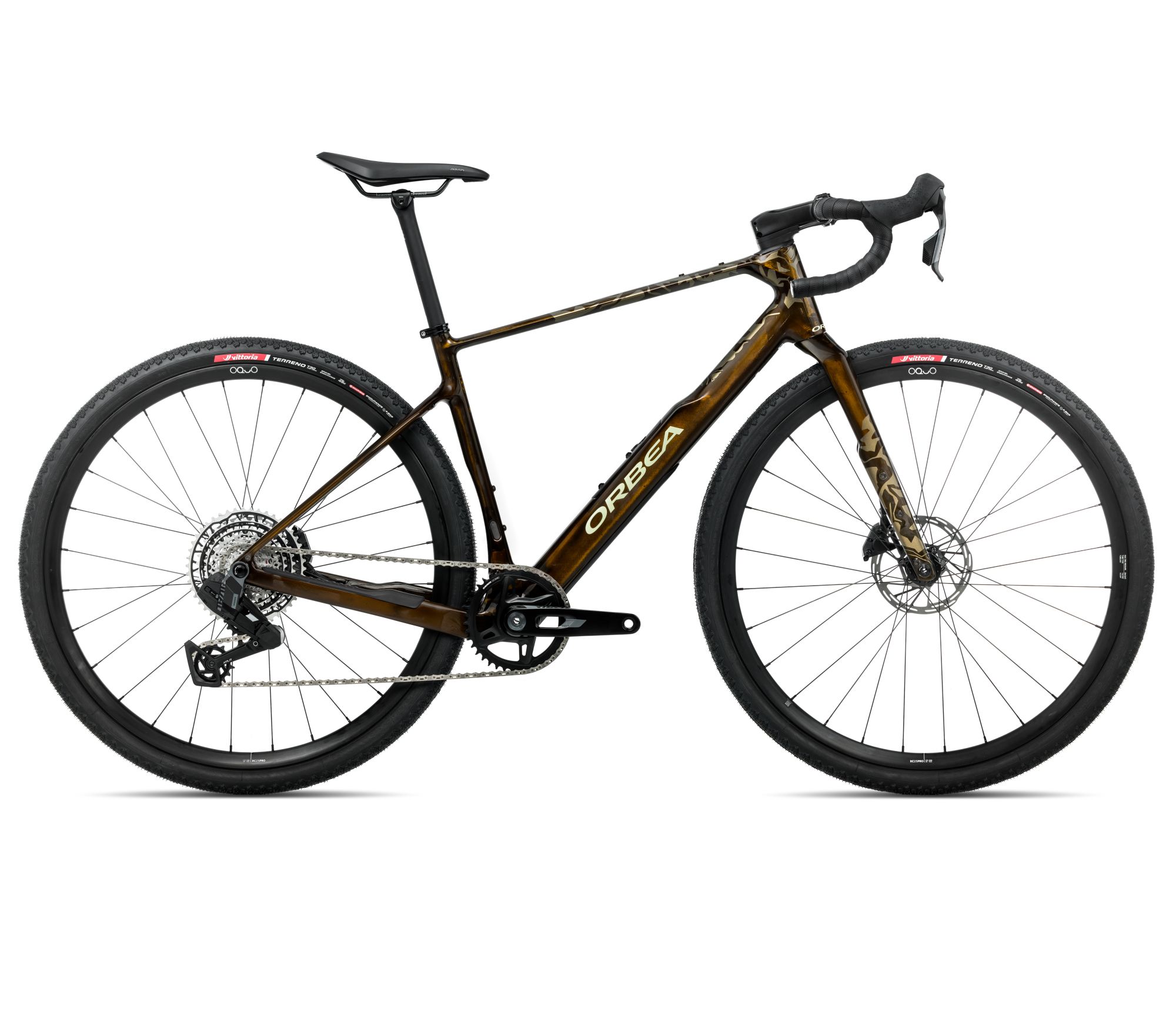 Orbea Orbea TERRA M31eTEAM 1X (2026) - bicicletă gravel - Caramel Carbon View (Gloss)