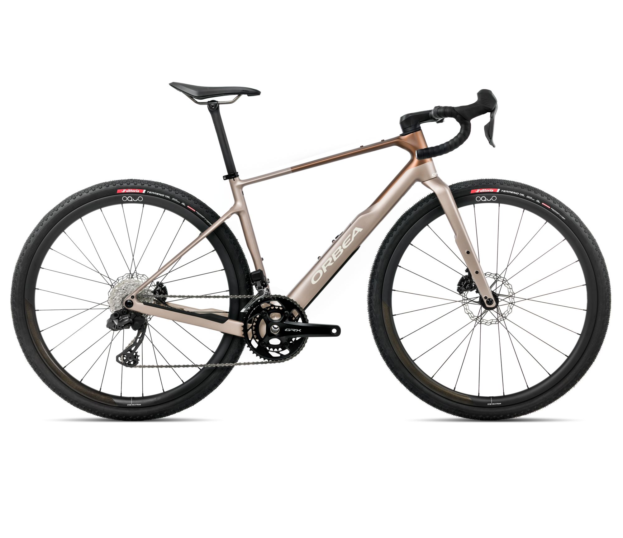 Orbea Orbea TERRA M20iTEAM (2026) - bicicletă gravel - Nickel  |  Met Cinnamon (Matt)