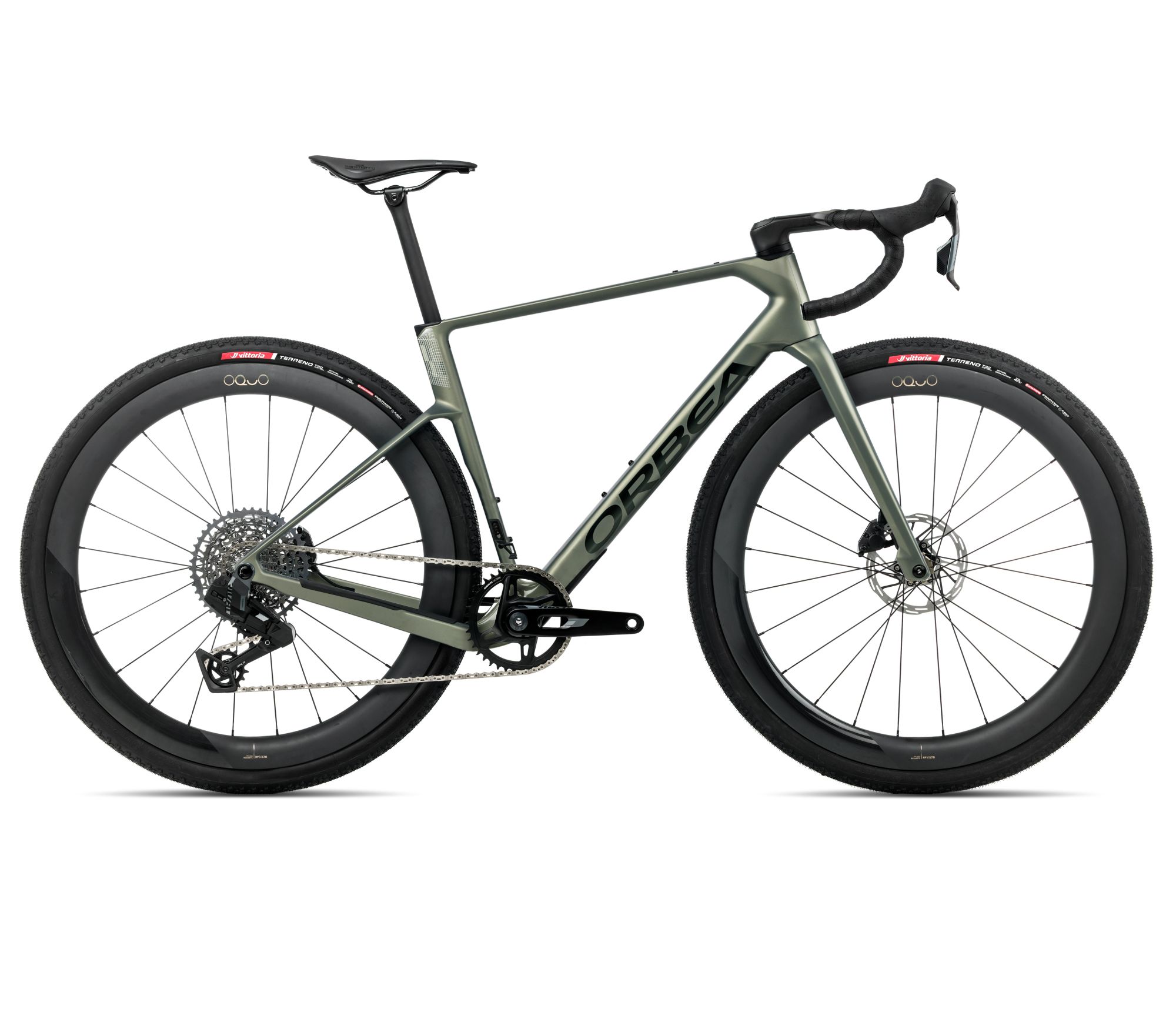 Orbea Orbea TERRA RACE M31eLTD 1X (2026) - bicicletă gravel - Spaceship Green (Matt)