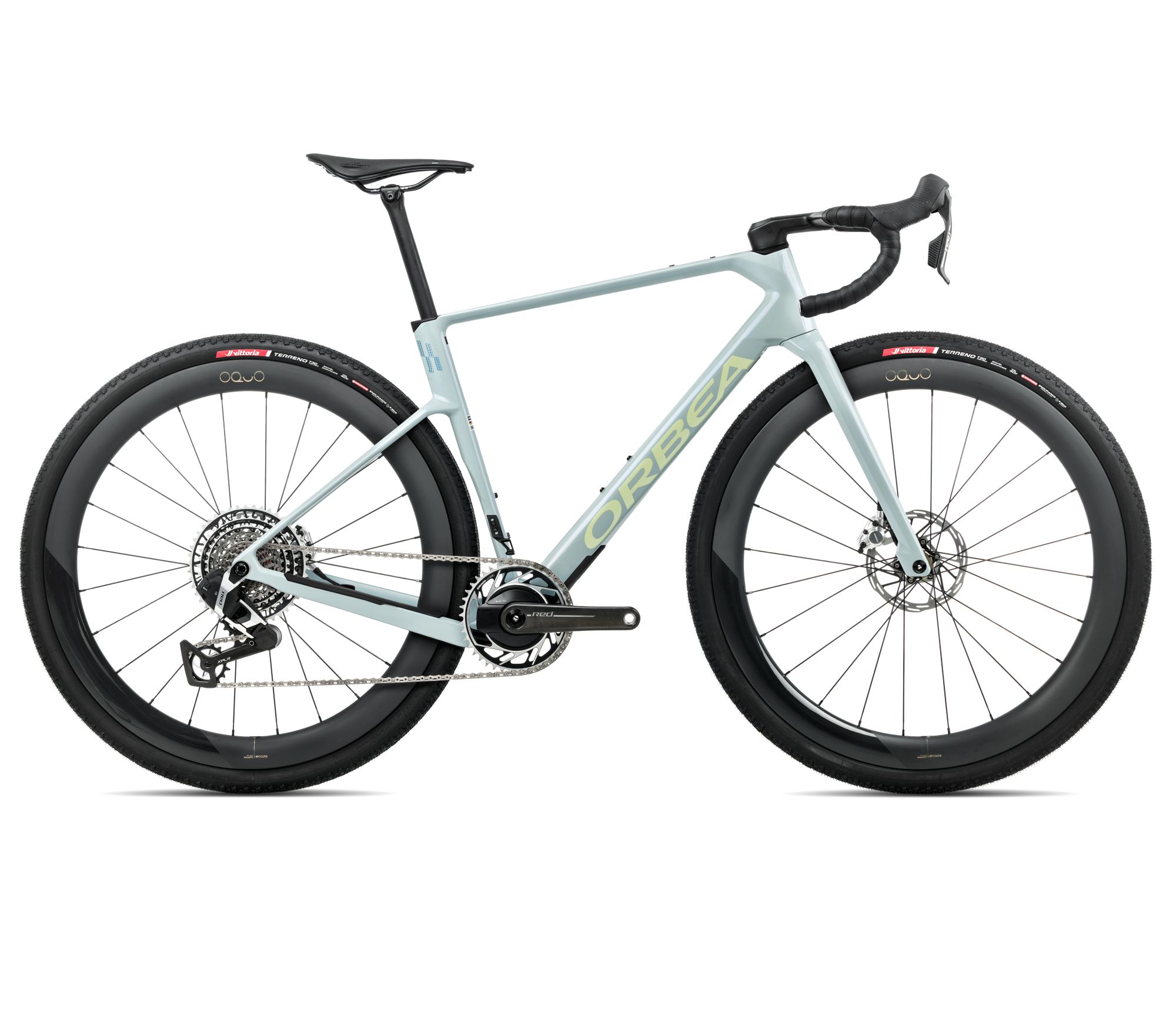 Orbea Orbea TERRA RACE M11eLTD 1X (2026) - bicicletă gravel - Frozen Concrete (Gloss)