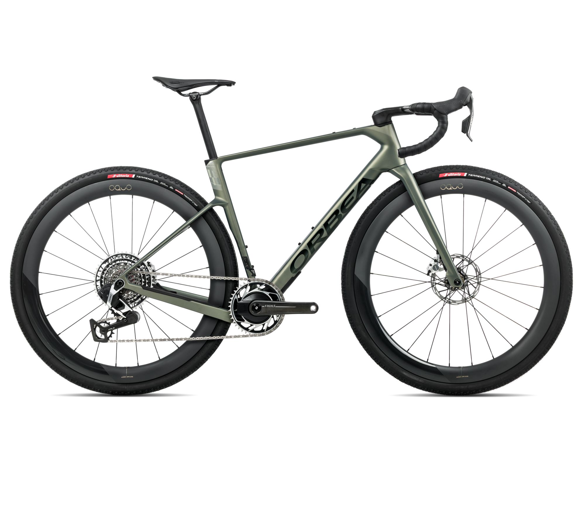 Orbea Orbea TERRA RACE M11eLTD 1X (2026) - bicicletă gravel - Spaceship Green (Matt)