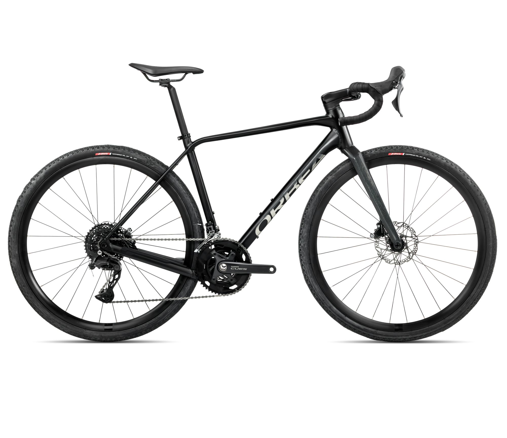 Orbea Orbea TERRA H40 (2026) - bicicletă gravel - Diamond Black (Matt)  |  Diamond Carbon View (Gloss)
