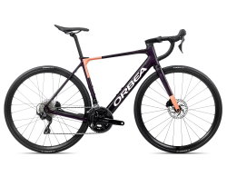 Orbea GAIN M30 (2026) - bicicletă electrică șosea - Fantasy Purple Carbon View (Gloss)  |  Orange Cloud (Matt)