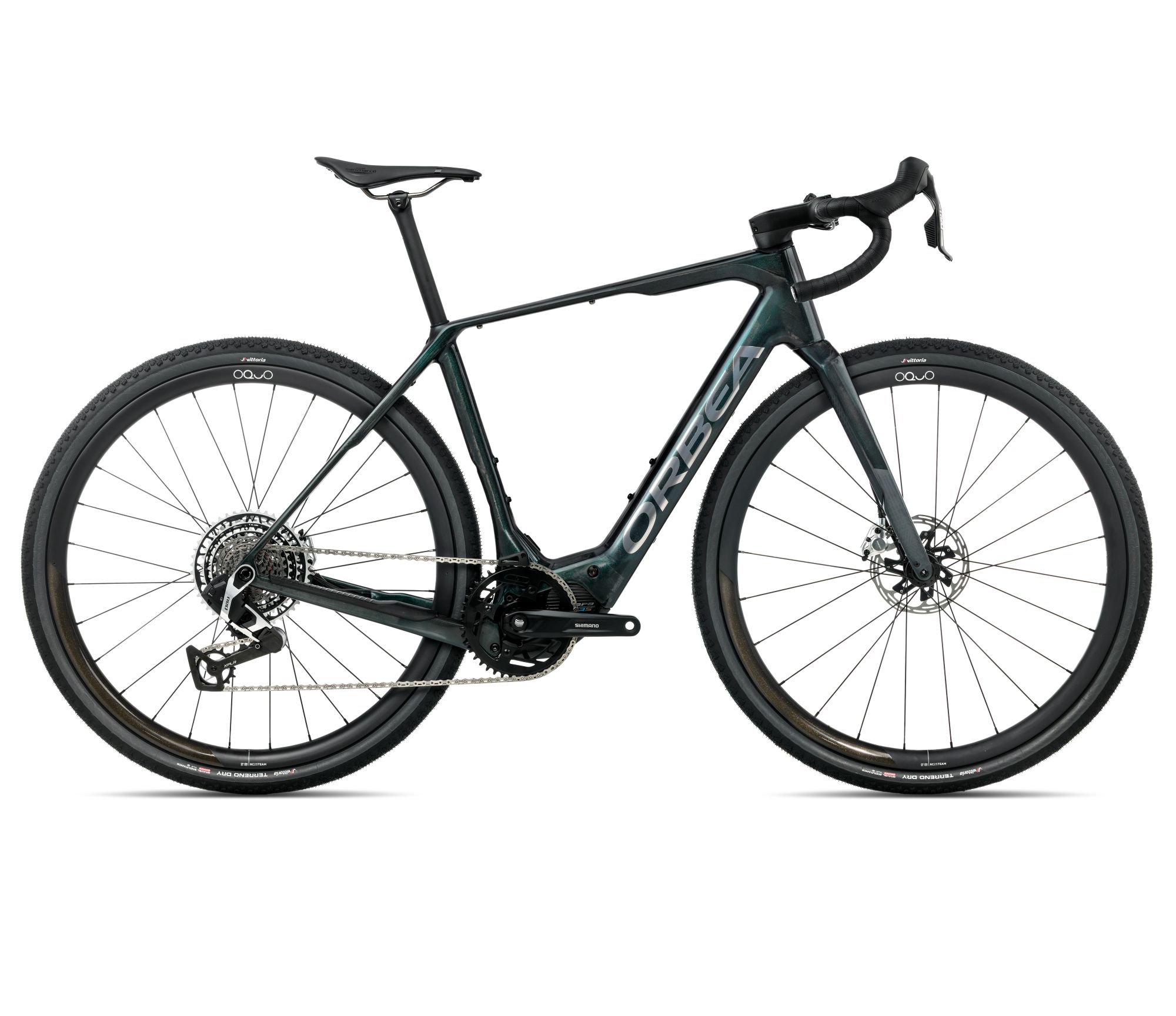 Orbea Orbea DENNA M11e
 (2026) - bicicletă electrică gravel - Escape Green Gloss  |  Foggy Matt