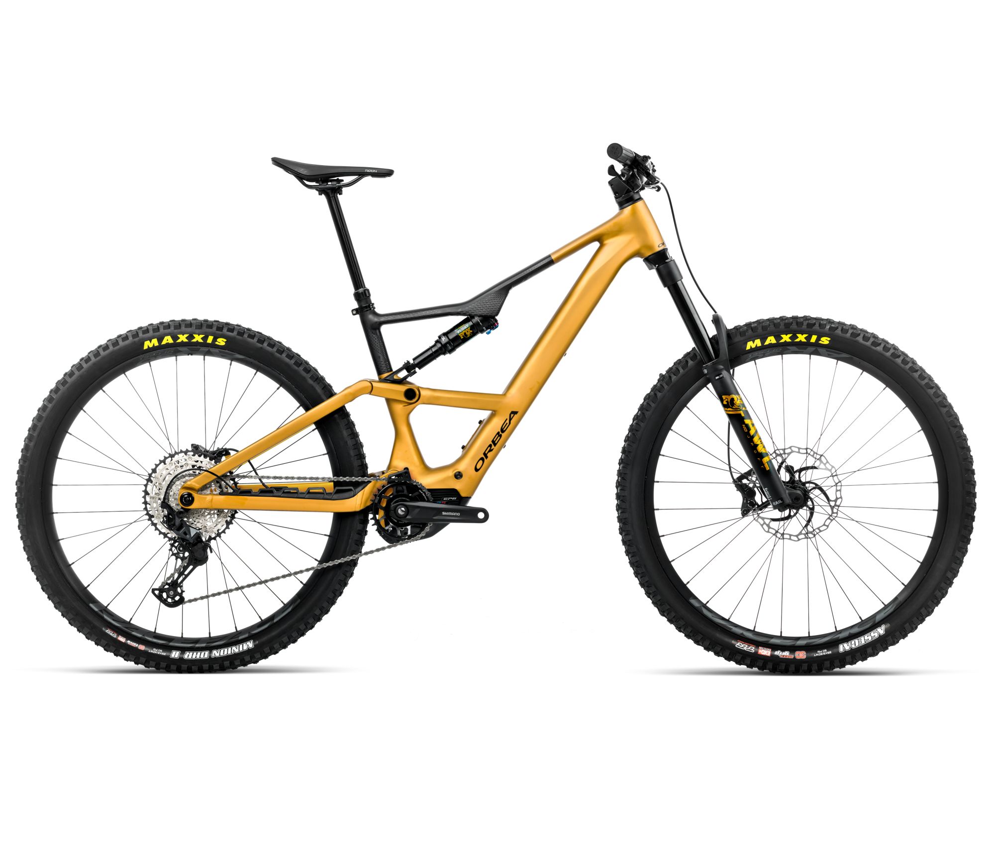 Orbea Orbea RISE LT H20 (2026) - bicicletă electrică eMTB Trail - Bumblebee Yellow  |  Black (Matt)