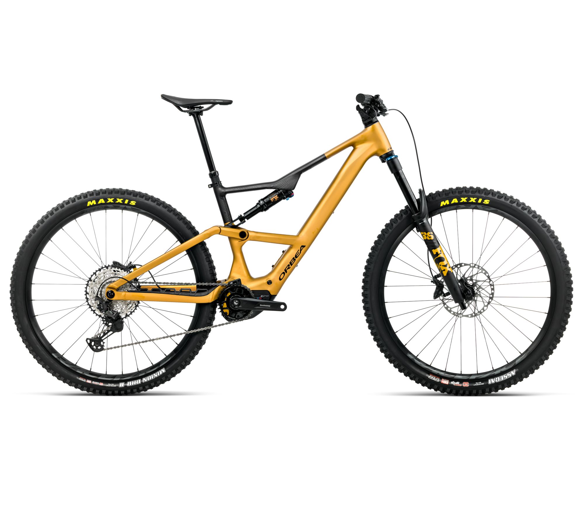 Orbea Orbea RISE LT H10 (2026) - bicicletă electrică eMTB Trail - Bumblebee Yellow  |  Black (Matt)