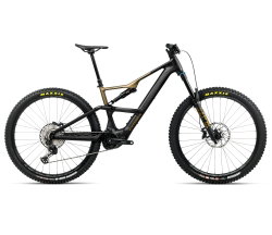 Orbea RISE LT H10 (2026) - bicicletă electrică eMTB Trail - Diamond Black  |  Splash Olive Green (Matt)