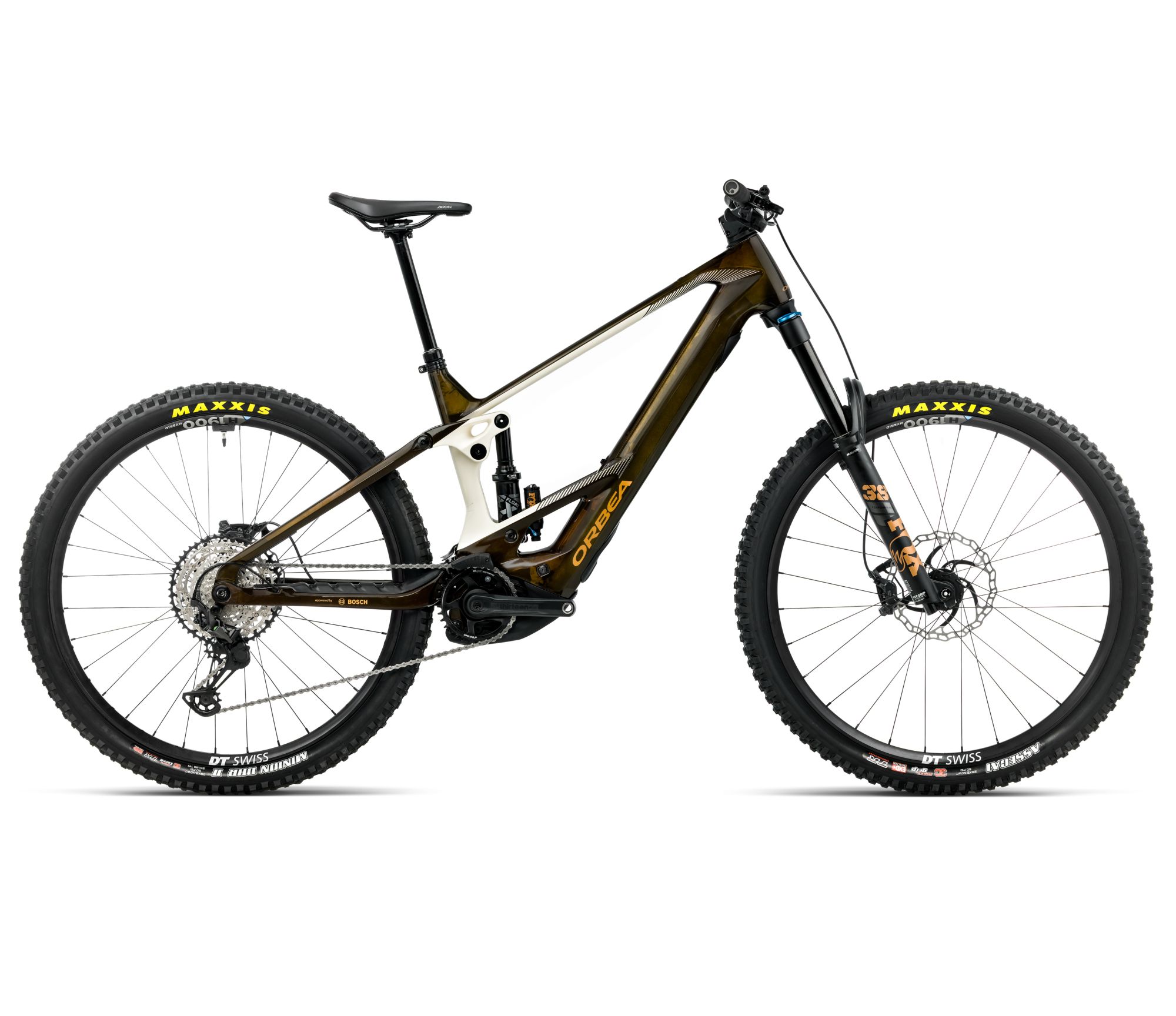 htc m10 Orbea WILD Mullet M10 (2026) - bicicletă electrică eMTB Enduro - Caramel Carbon View (Gloss)  |  Cream White (Matt)