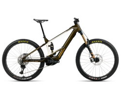 Orbea WILD Mullet M-LTD (2026) - bicicletă electrică eMTB Enduro - Caramel Carbon View (Gloss)  |  Cream White (Matt)