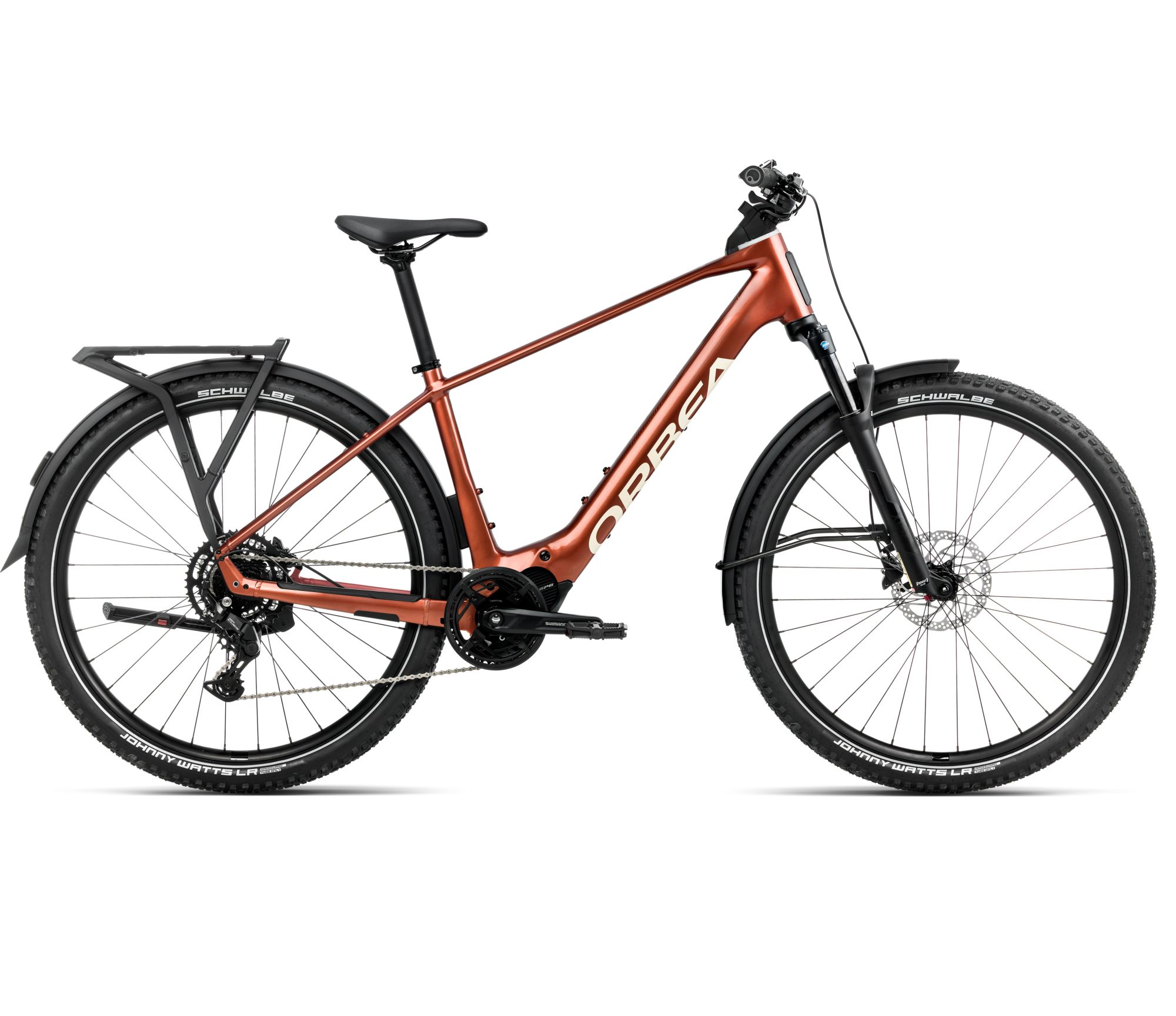 Orbea Orbea KEMEN ADV 30 (2026) - bicicletă electrică urbană - Mars Red  |  Ivory White (Gloss)