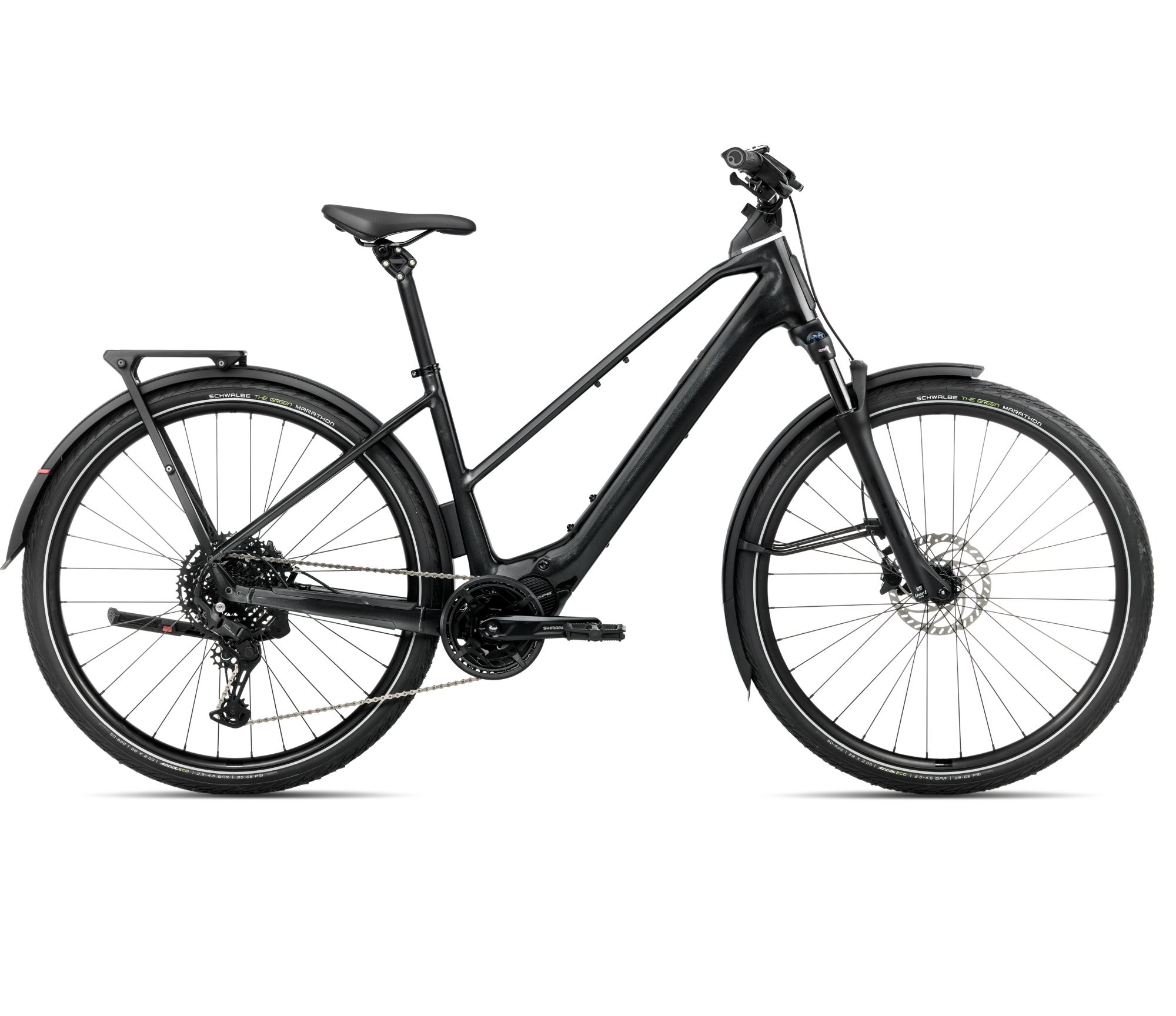 Orbea Orbea KEMEN TOUR 20 MID (2026) - bicicletă electrică urbană - Armor Black (Gloss)