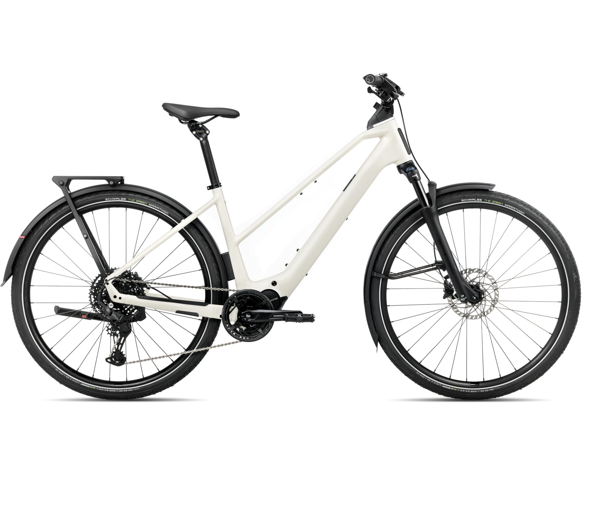 Orbea Orbea KEMEN TOUR 20 MID (2026) - bicicletă electrică urbană - Ivory White (Gloss)
