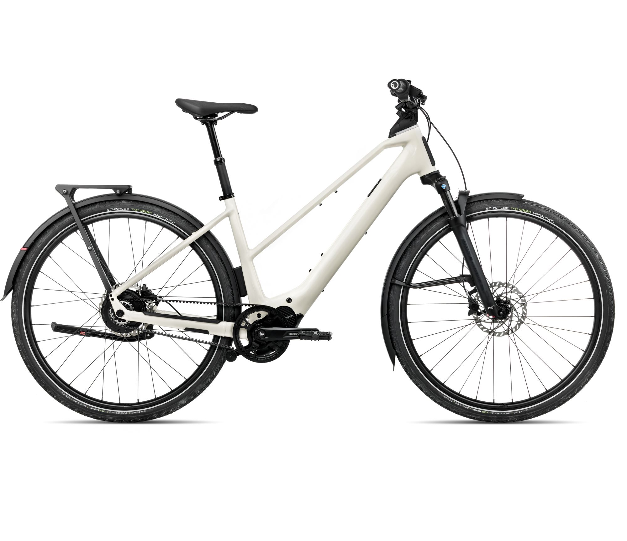Orbea Orbea KEMEN TOUR 10 MID (2026) - bicicletă electrică urbană - Ivory White (Gloss)