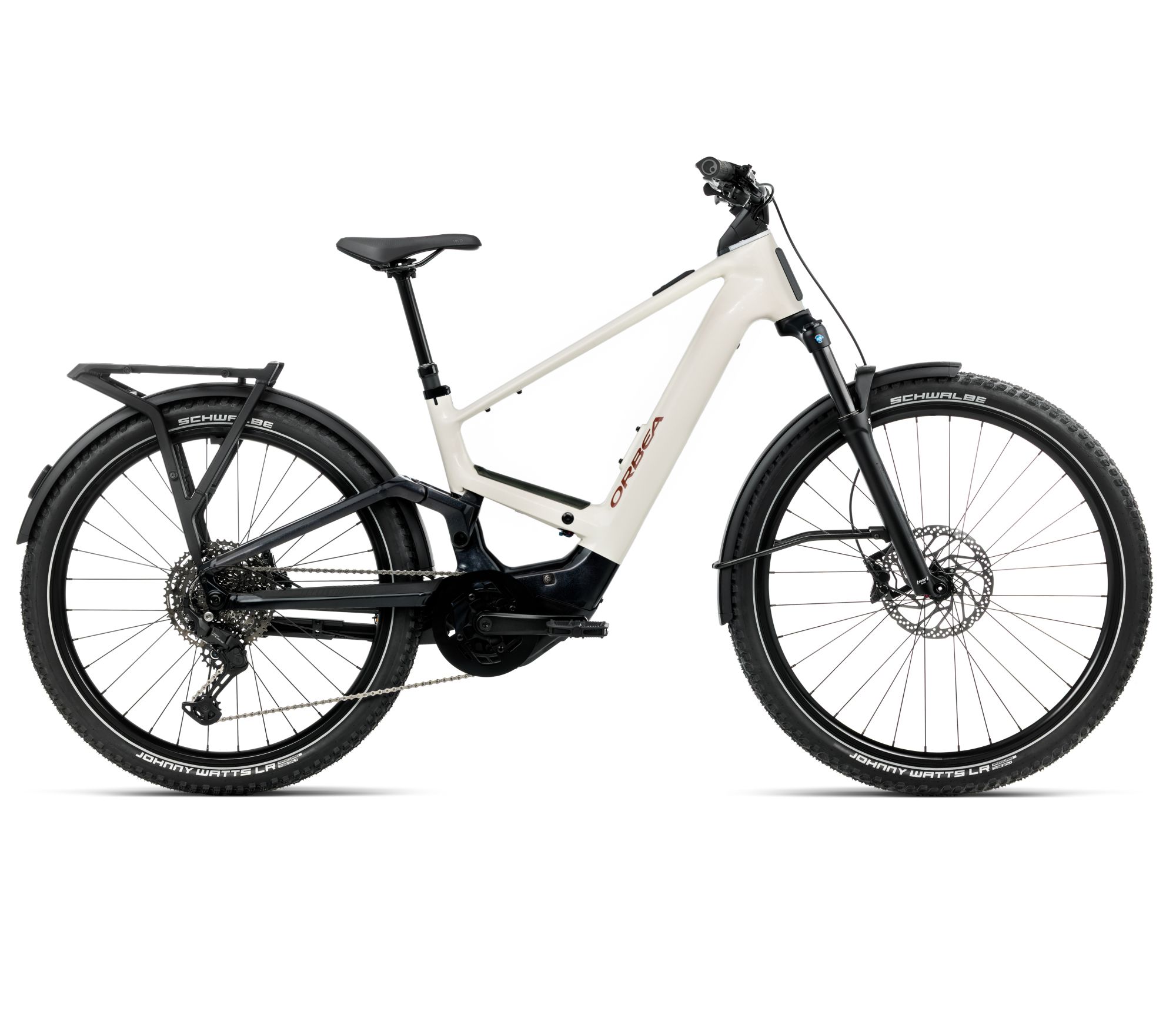Orbea Orbea MUGA 30 (2026) - bicicletă electrică urbană - Ivory White  |  Black (Gloss)