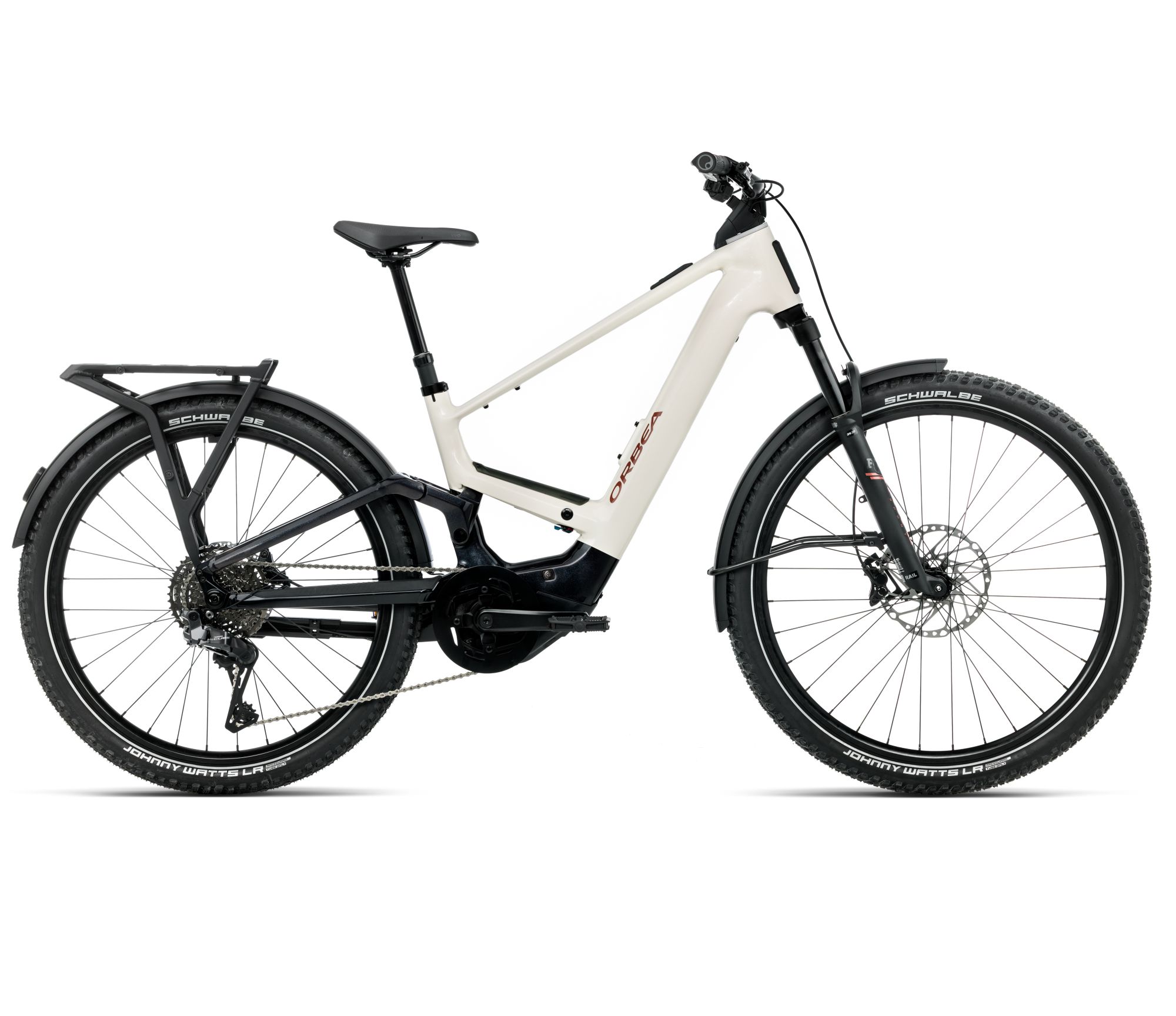 Orbea Orbea MUGA 20 (2026) - bicicletă electrică urbană - Ivory White  |  Black (Gloss)