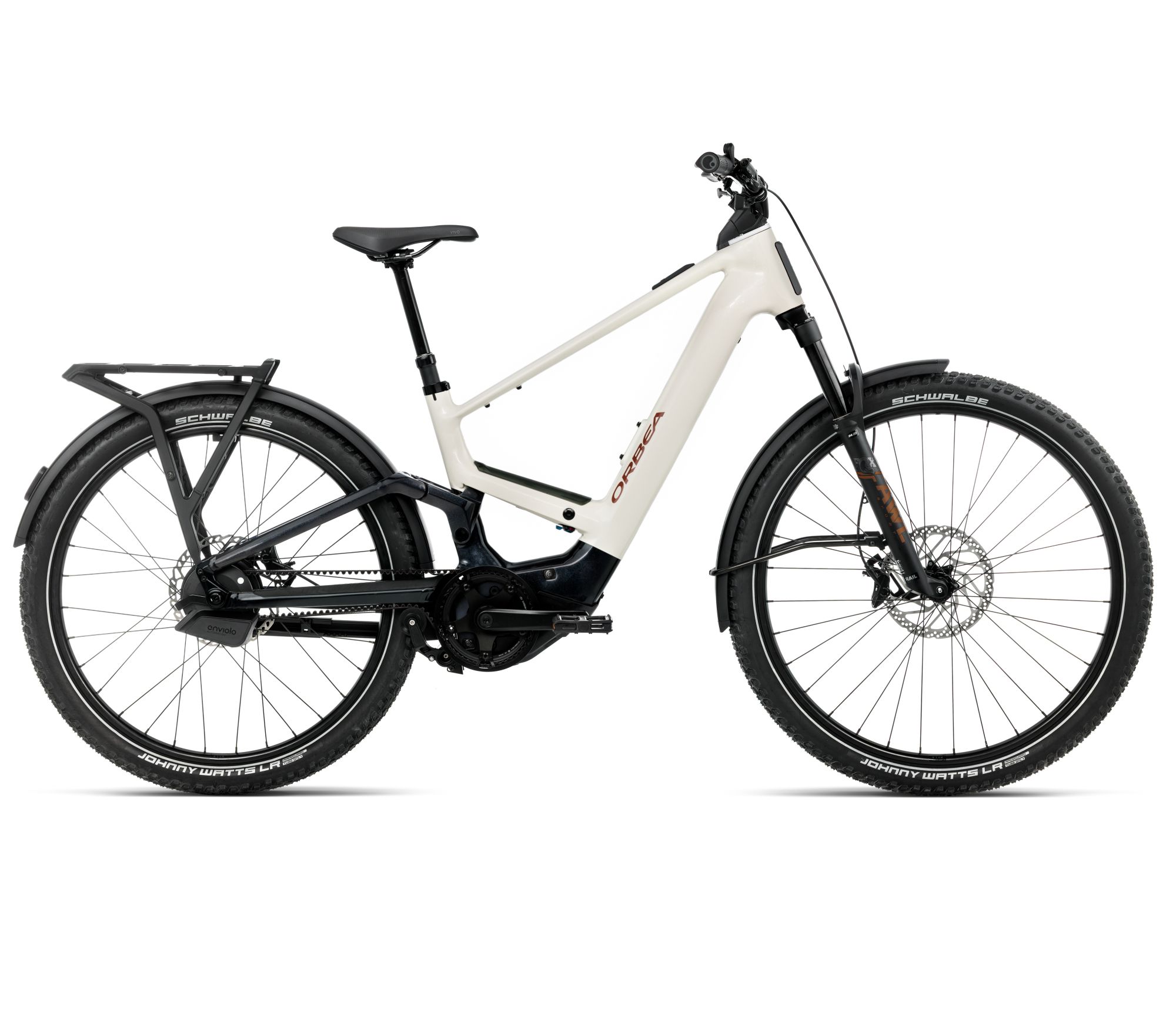 Orbea Orbea MUGA 10 (2026) - bicicletă electrică urbană - Ivory White  |  Black (Gloss)