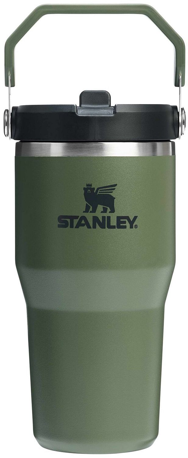 Stanley Stanley - termos tip sticla cu pai - IceFlow™ Flip Straw Tumbler - 0.6L - alb frost