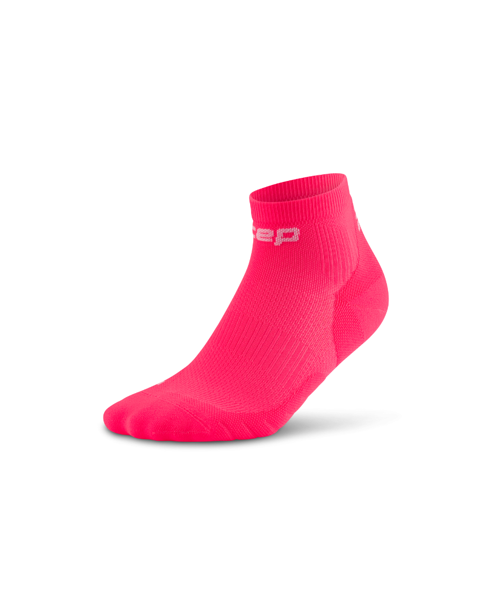 Activewear Șosete compresie scurte CEP Run 5.0 - roz | femei alergare