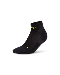 Șosete compresie scurte CEP Run Ultralight 4.0 - negru | tehnologie germană