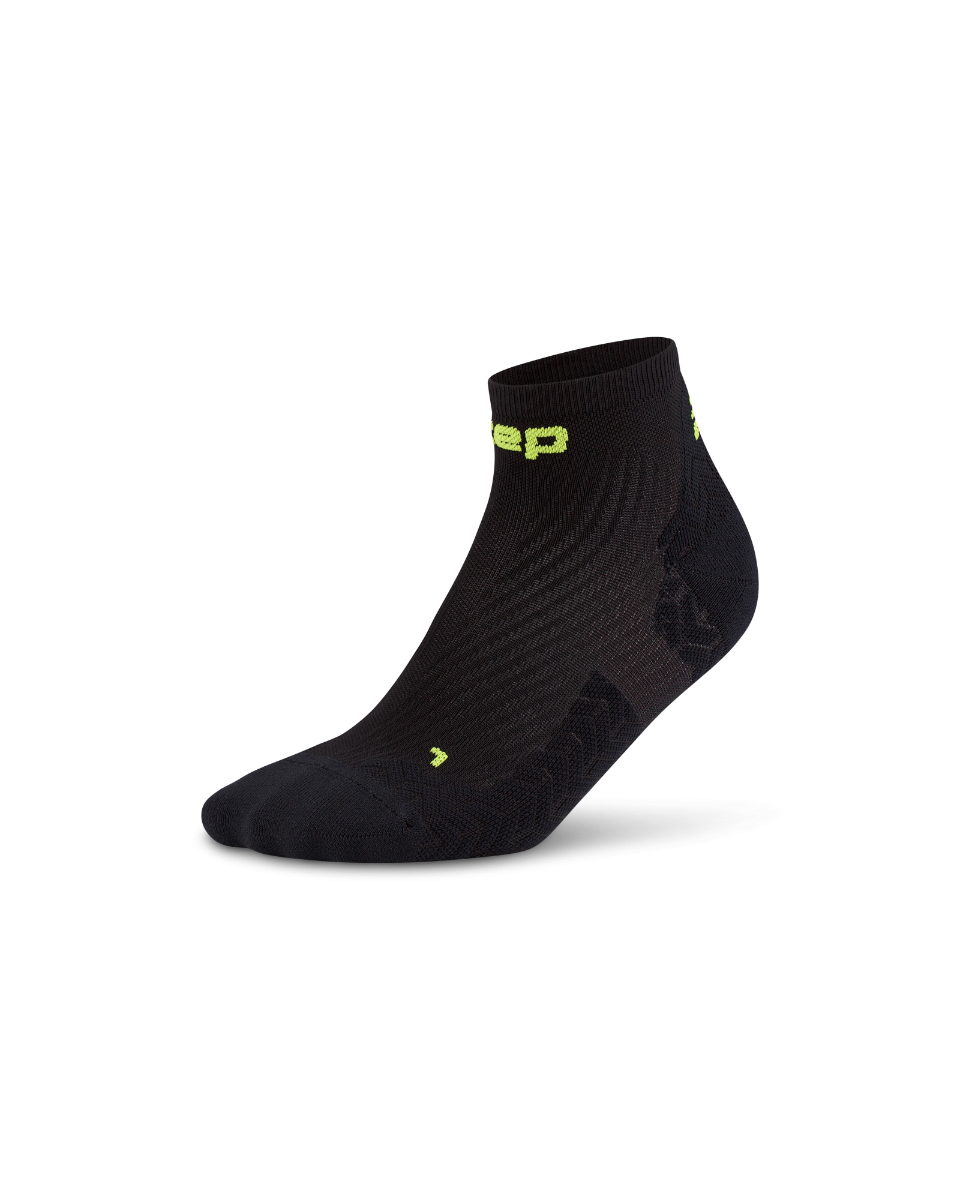 Activewear Șosete compresie scurte CEP Run Ultralight 4.0 - negru | tehnologie germană